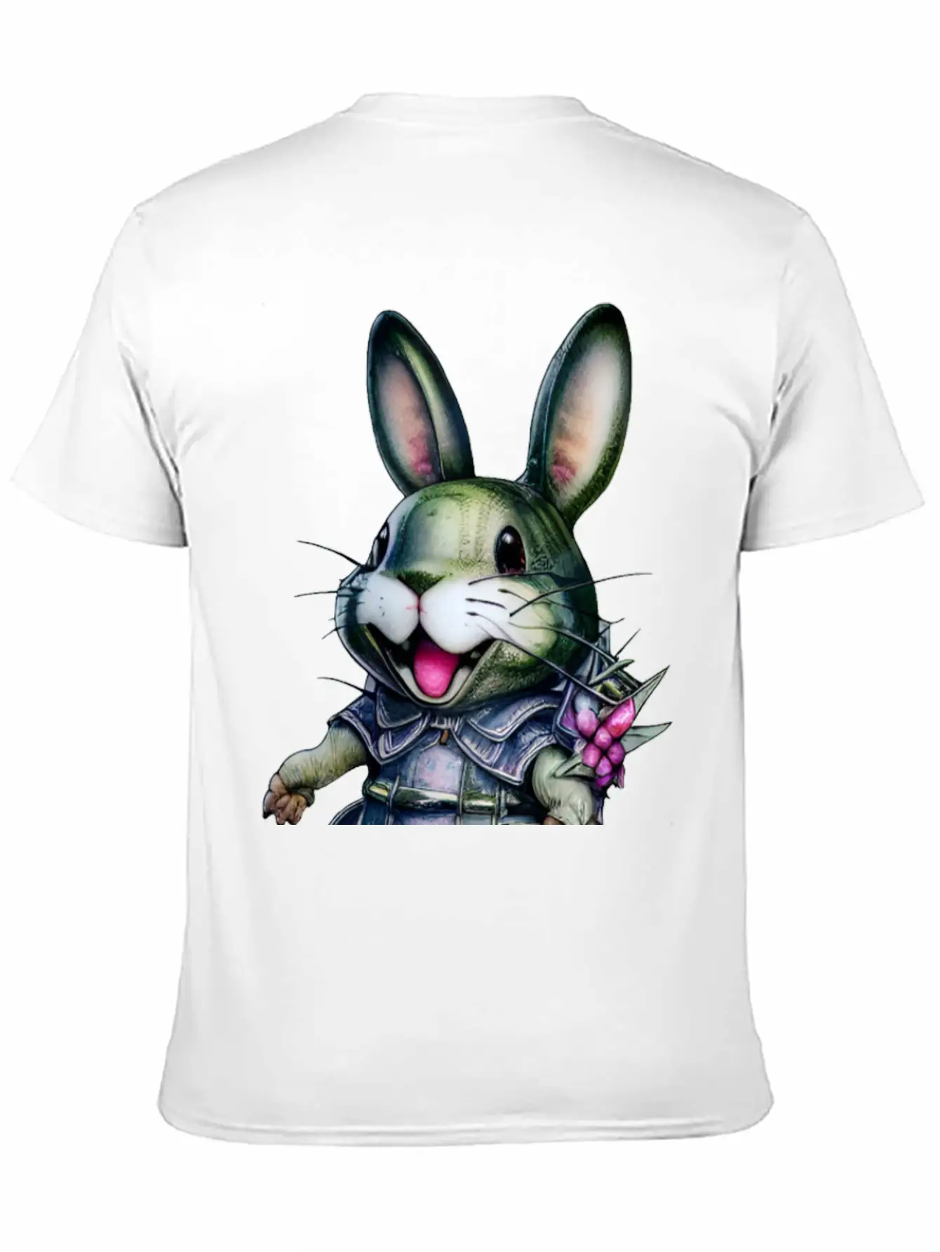Kawaii Bunny Timeless Short Sleeve Tee – Comfy And Minimalist Design