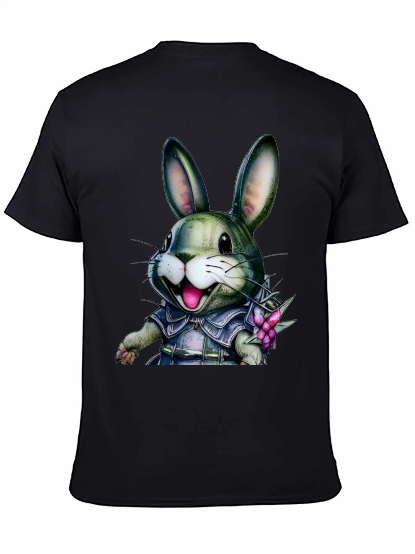 Kawaii Bunny Timeless Short Sleeve Tee – Comfy And Minimalist Design