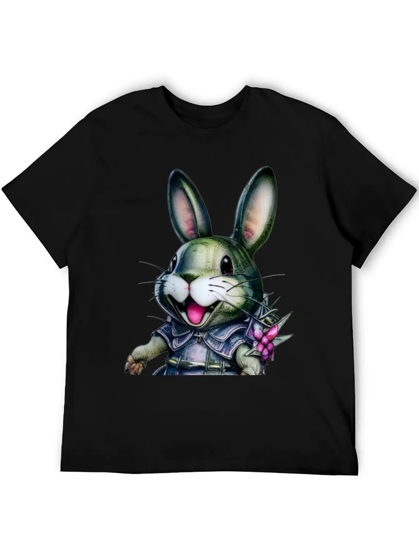 Kawaii Bunny Timeless Short Sleeve Tee – Comfy And Minimalist Design