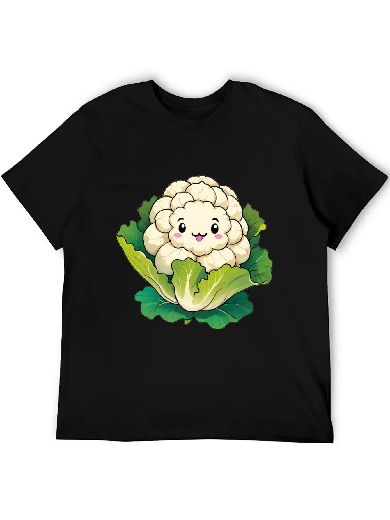Kawaii Cauliflower Stylish Everyday T-Shirt – Unisex Basic Cotton Tee