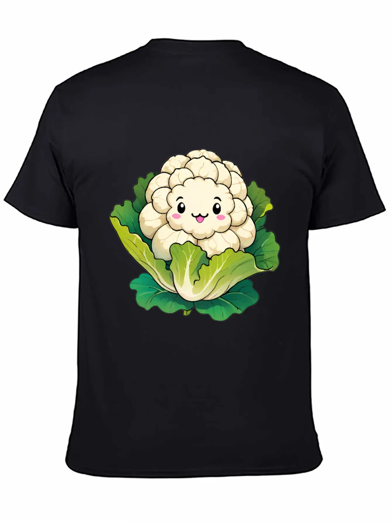 Kawaii Cauliflower Stylish Everyday T-Shirt – Unisex Basic Cotton Tee