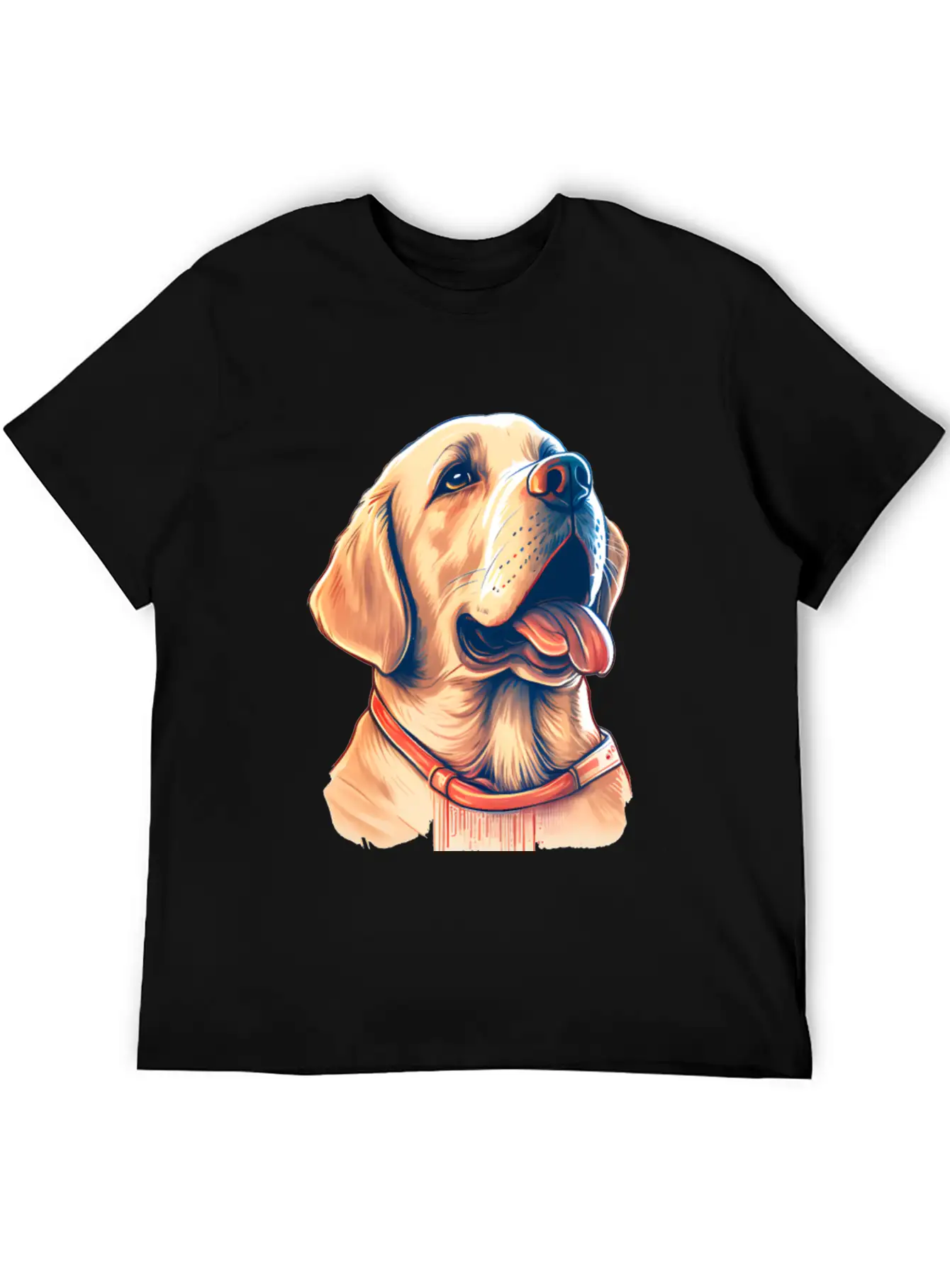 Kawaii Cute Dog For Dog Lover Unisex Short Sleeve Soft Cotton T-Shirt – Casual Everyday Wear