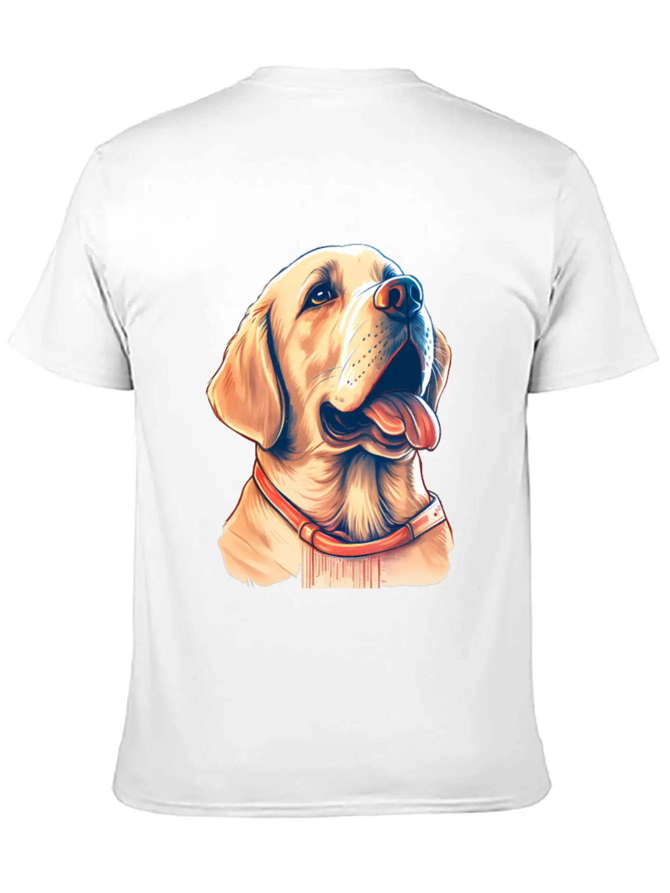 Kawaii Cute Dog For Dog Lover Unisex Short Sleeve Soft Cotton T-Shirt – Casual Everyday Wear