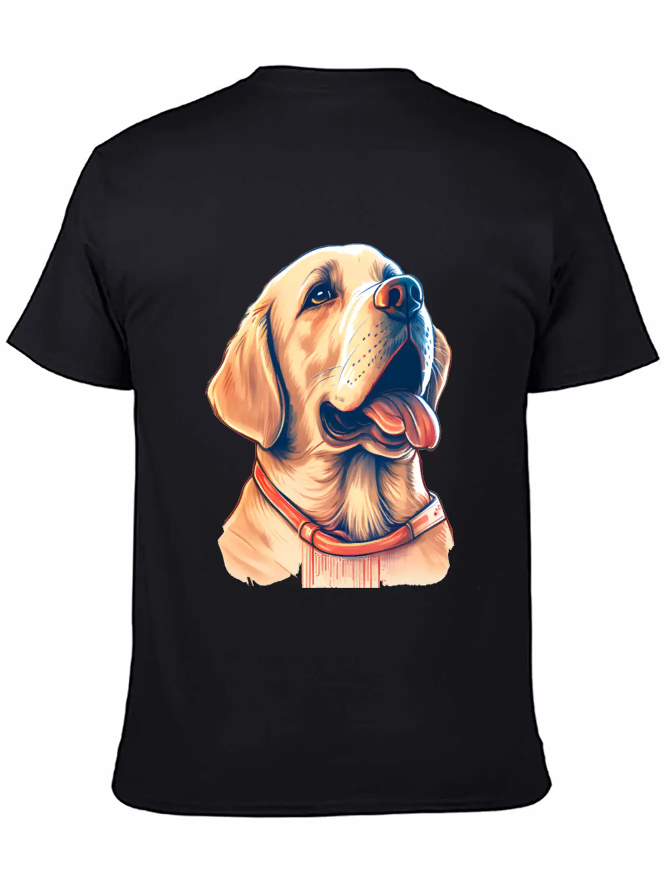 Kawaii Cute Dog For Dog Lover Unisex Short Sleeve Soft Cotton T-Shirt – Casual Everyday Wear