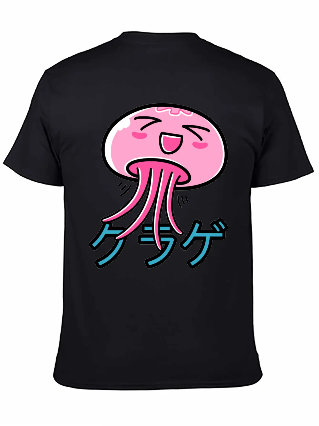Kawaii Jellyfish Essential Unisex Summer Tee – Soft Cotton Casual Fit
