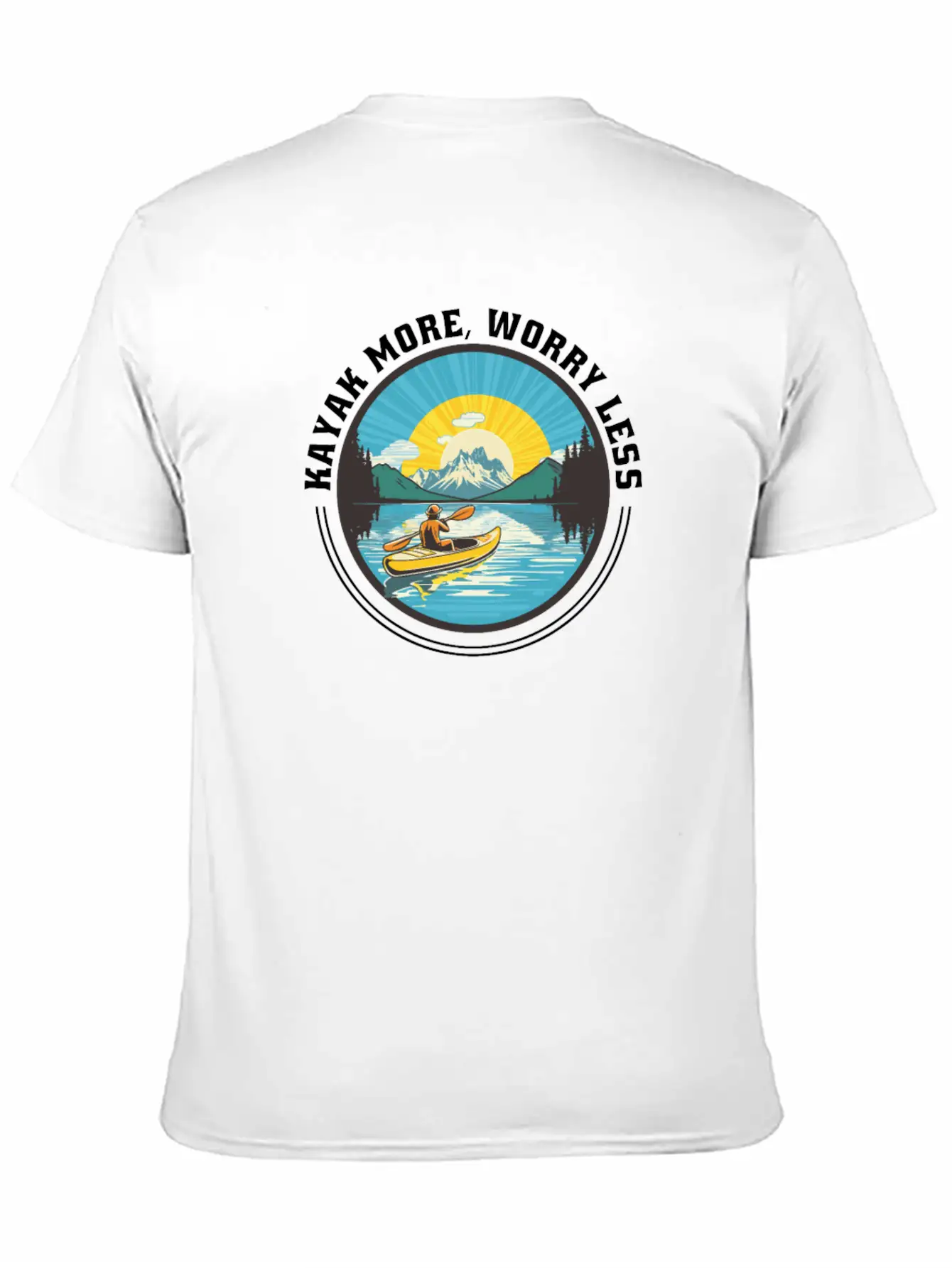 Kayaks Kayaker More-paddle Canoes-Boating Kayaking Comfortable Minimalist Graphic Tee – Summer Style Essential