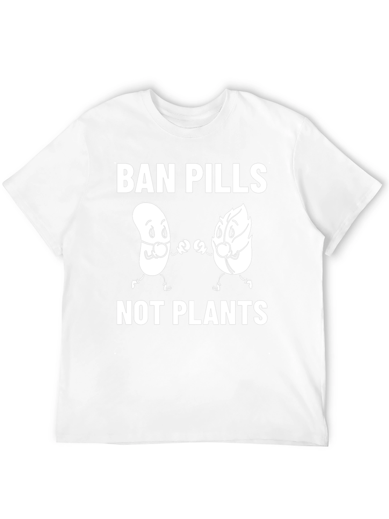 Ban Pills Not Plants Graphic Tee