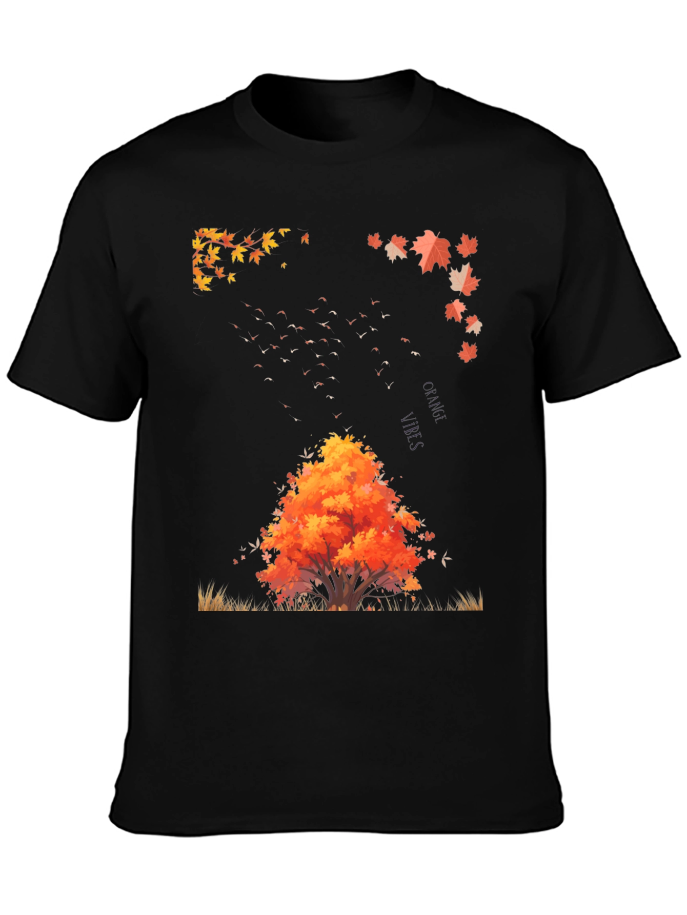 Autumn Tree Graphic Tee - Stylish Fall Fashion