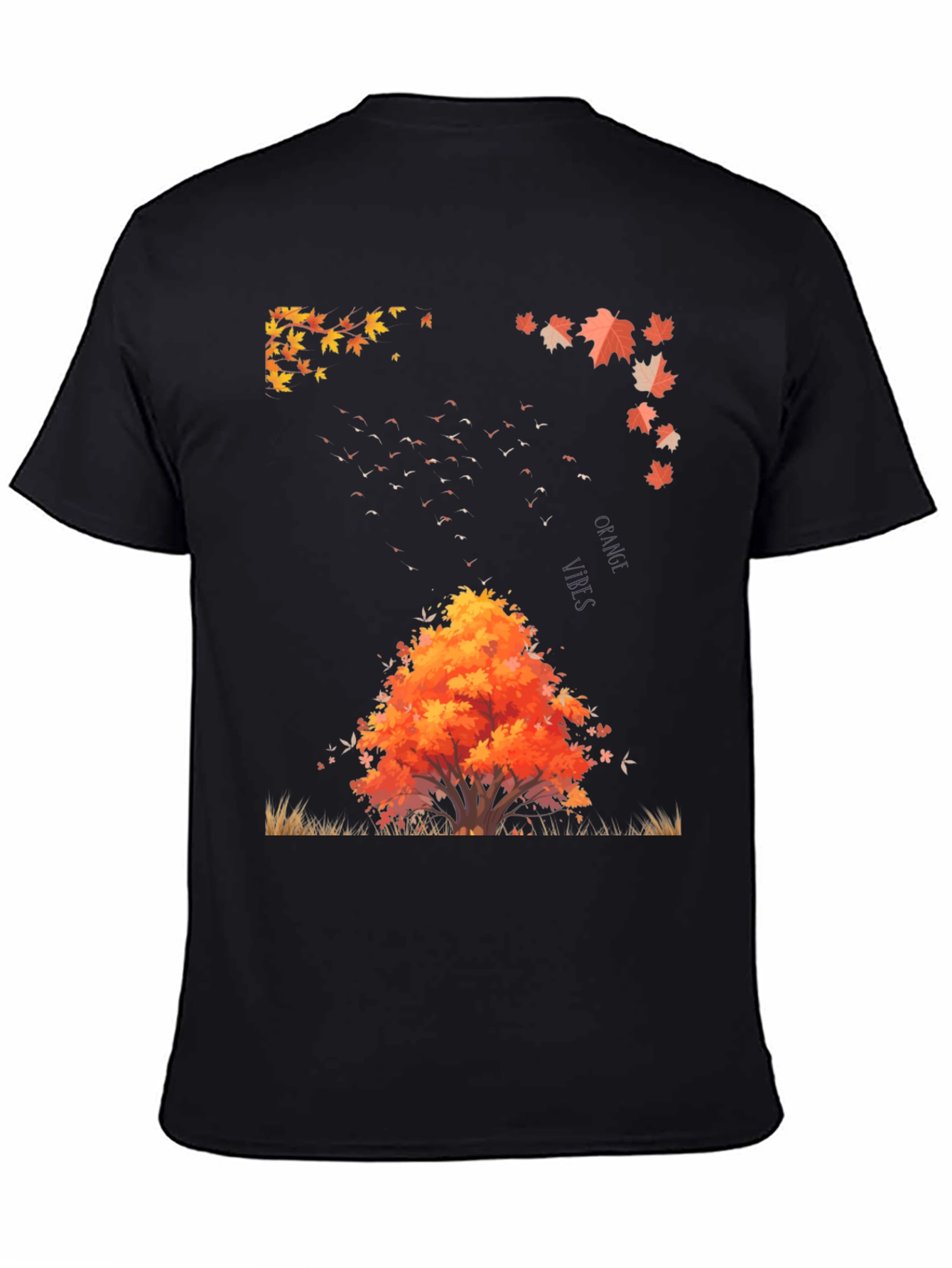 Autumn Tree Graphic Tee - Stylish Fall Fashion