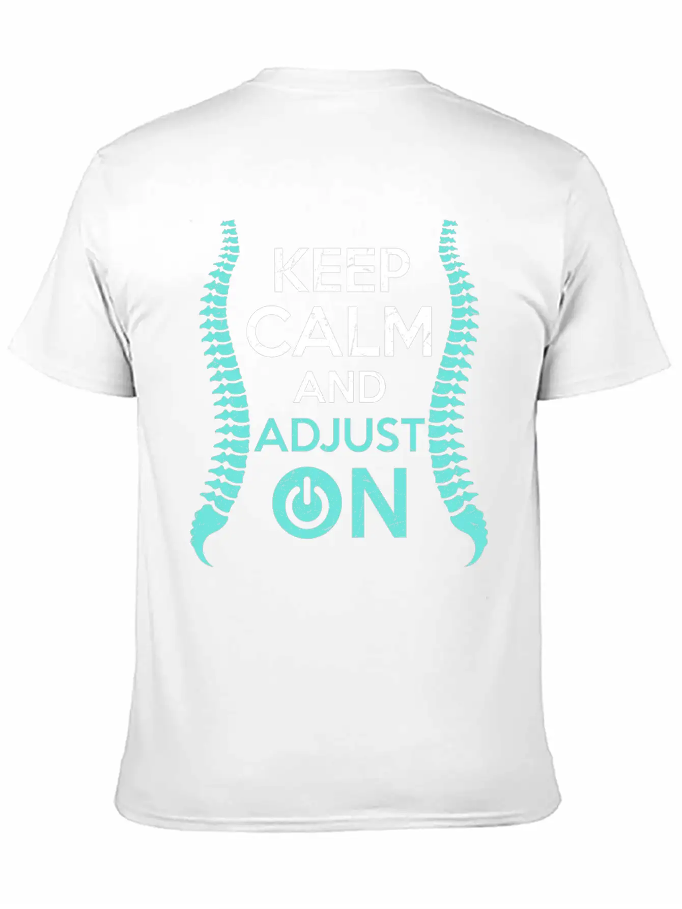 Keep Calm And Adjust On Chiropractor Chiropractic Unisex Casual T-Shirt – Clean Design For Daily Comfort