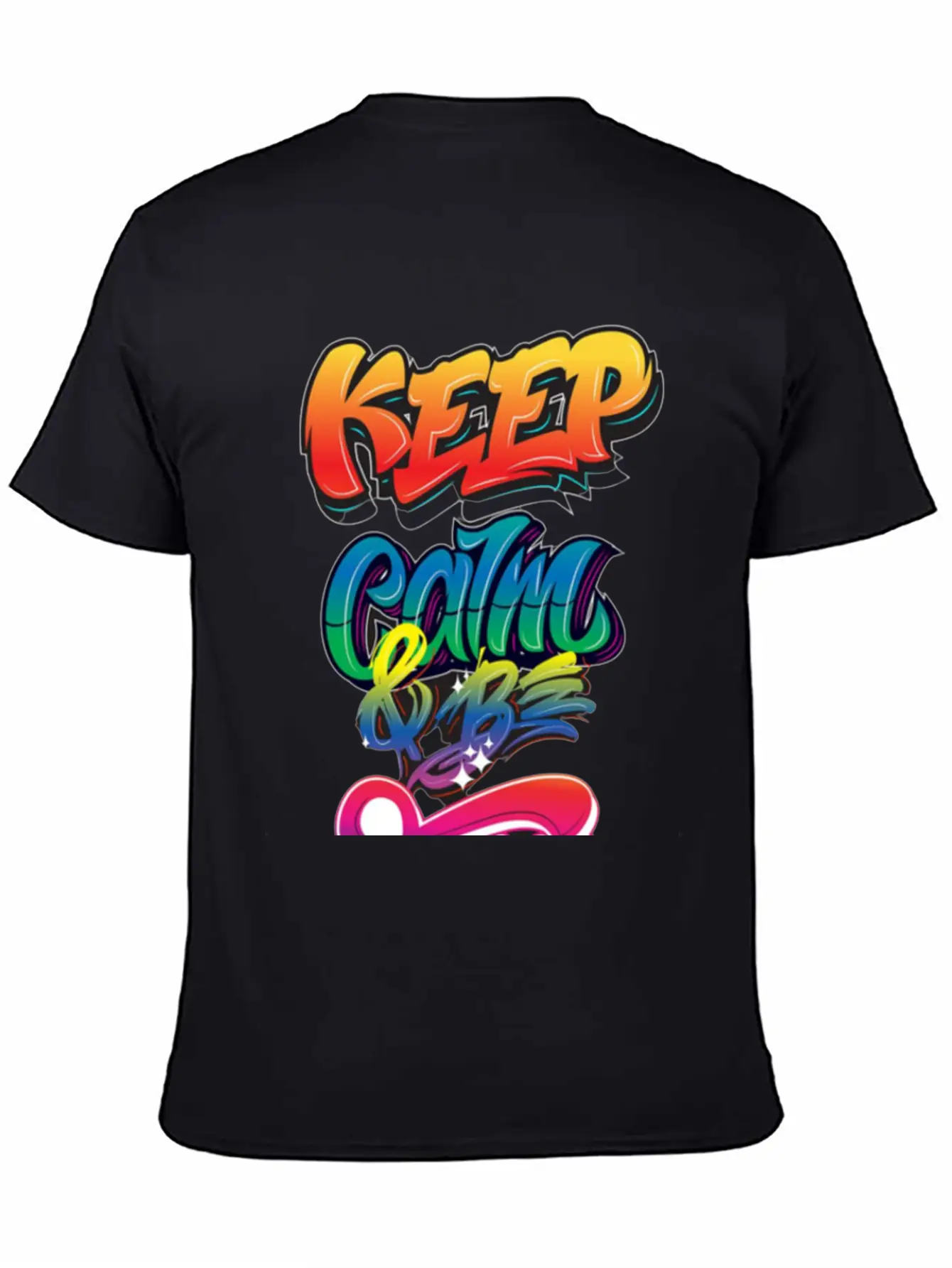 Keep Calm And Be Free Essential Unisex Summer Tee – Soft Cotton Casual Fit