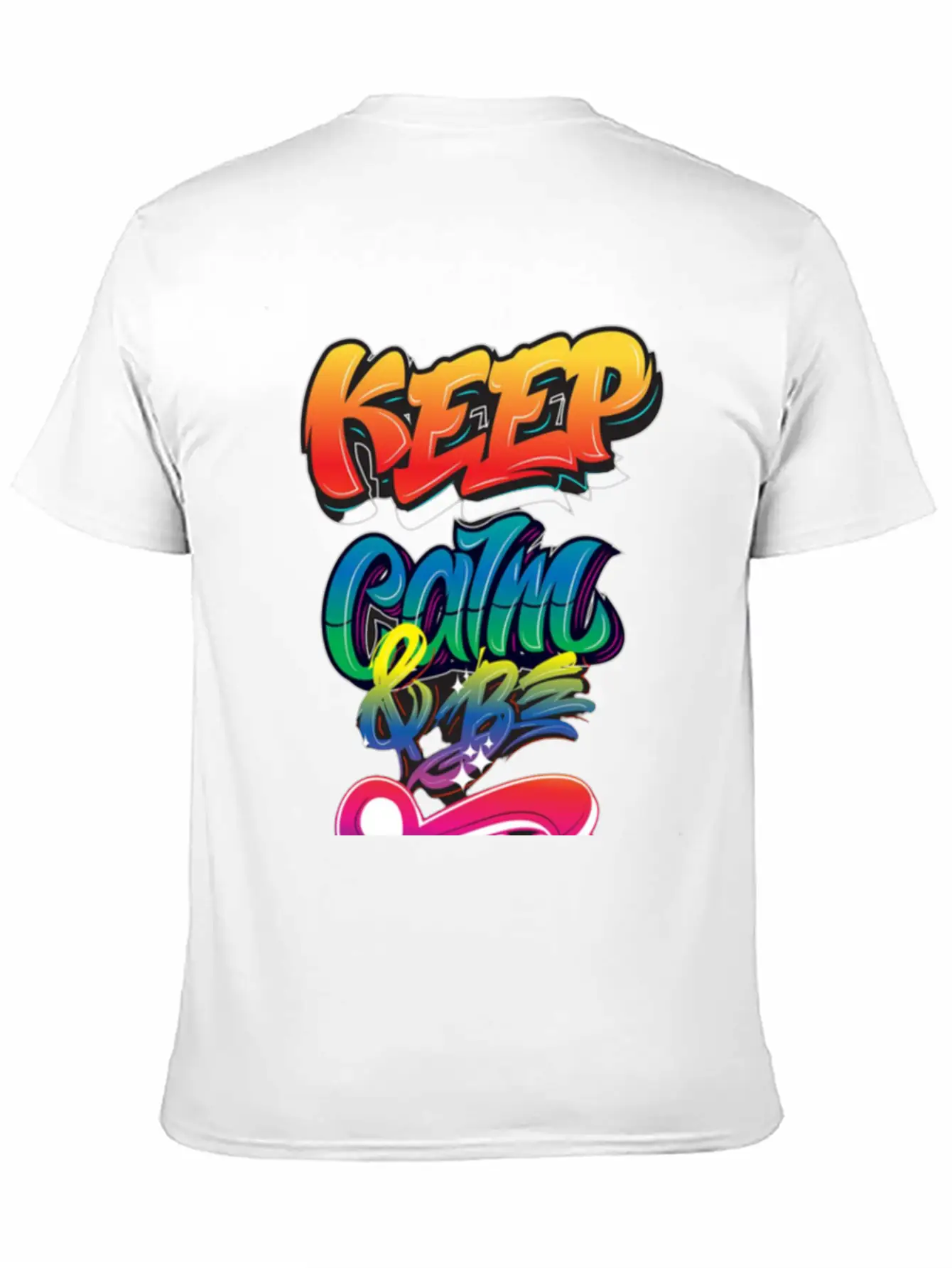 Keep Calm And Be Free Essential Unisex Summer Tee – Soft Cotton Casual Fit