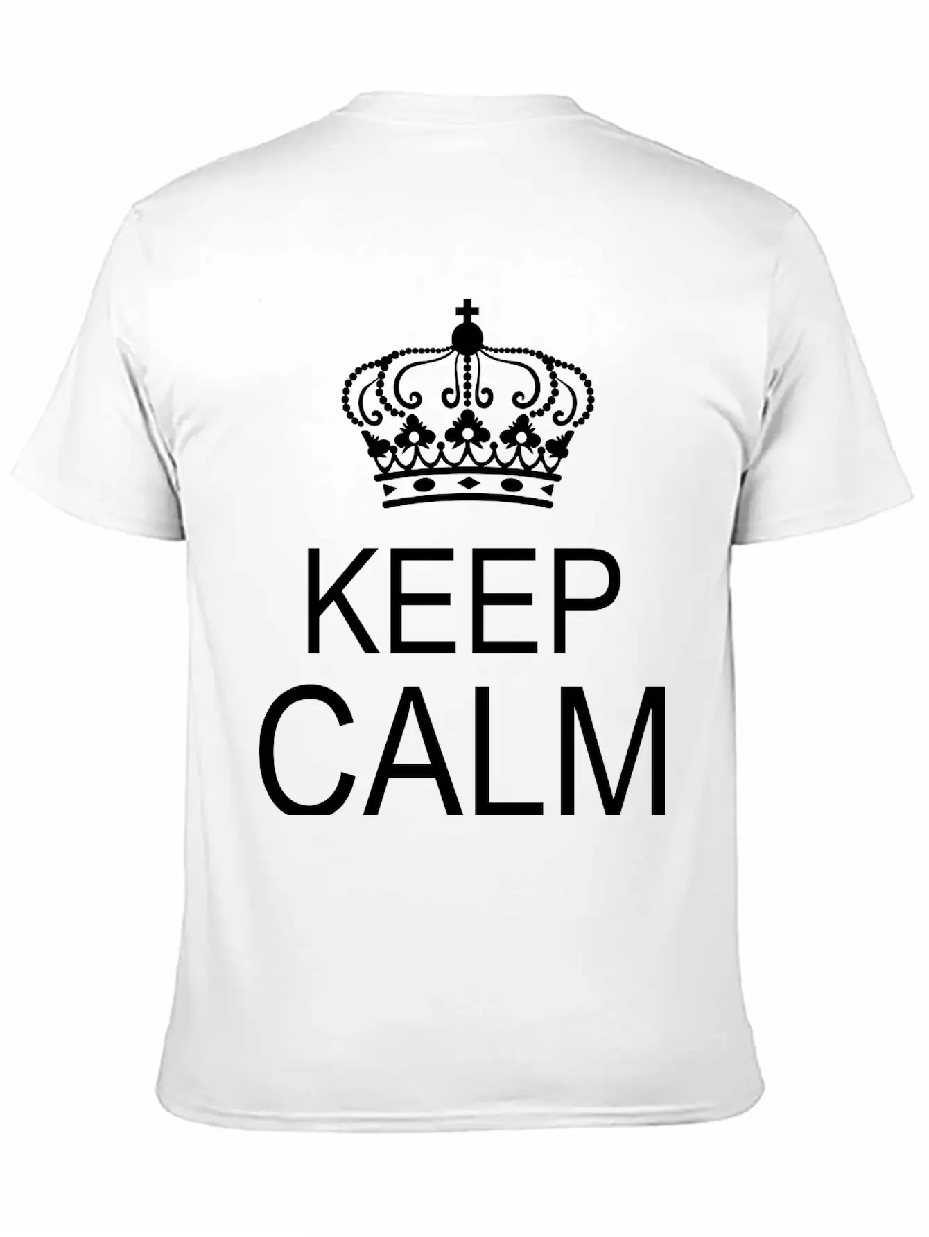 Keep Calm And Timeless Short Sleeve Tee – Comfy And Minimalist Design