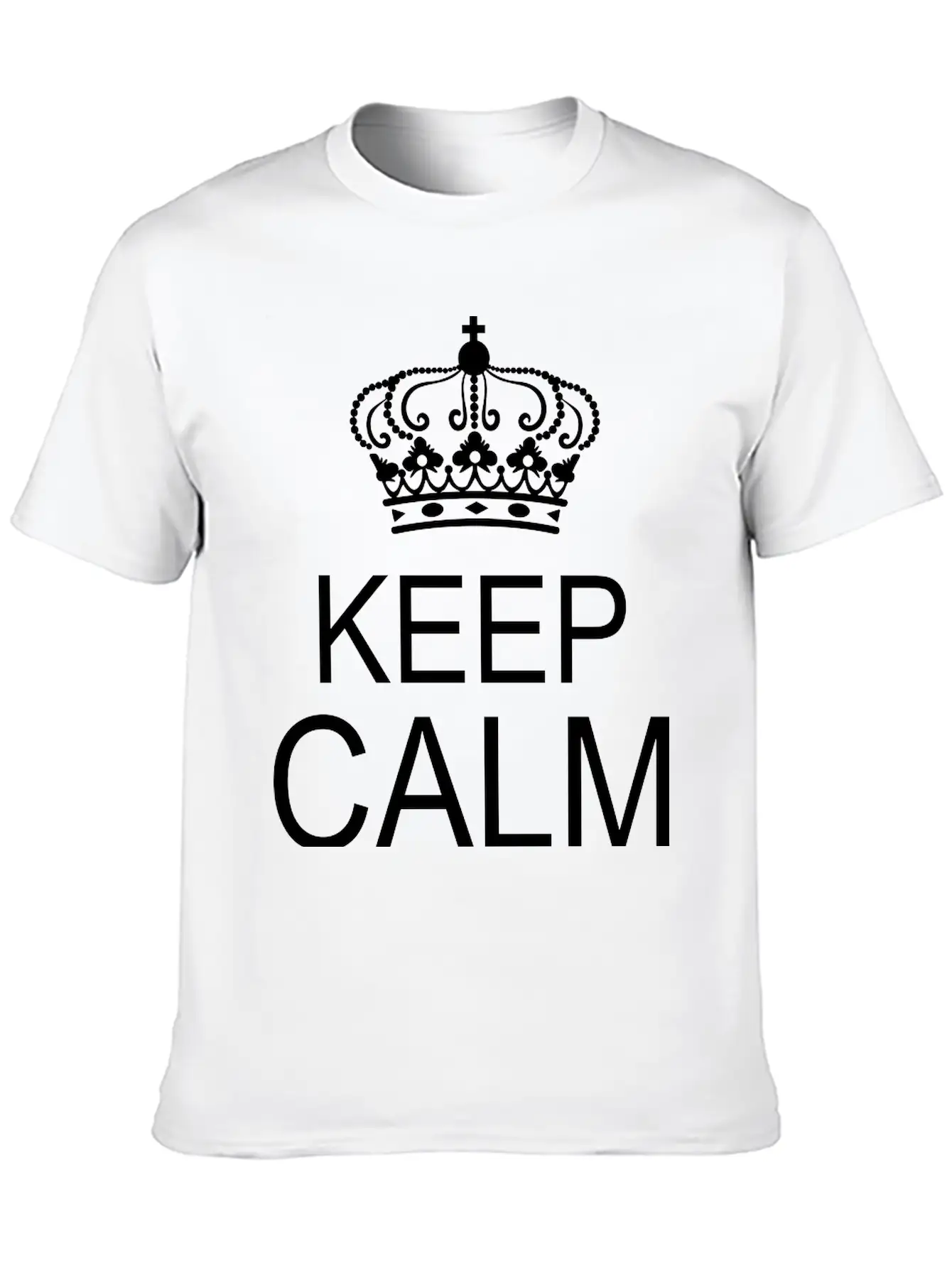 Keep Calm And Timeless Short Sleeve Tee – Comfy And Minimalist Design