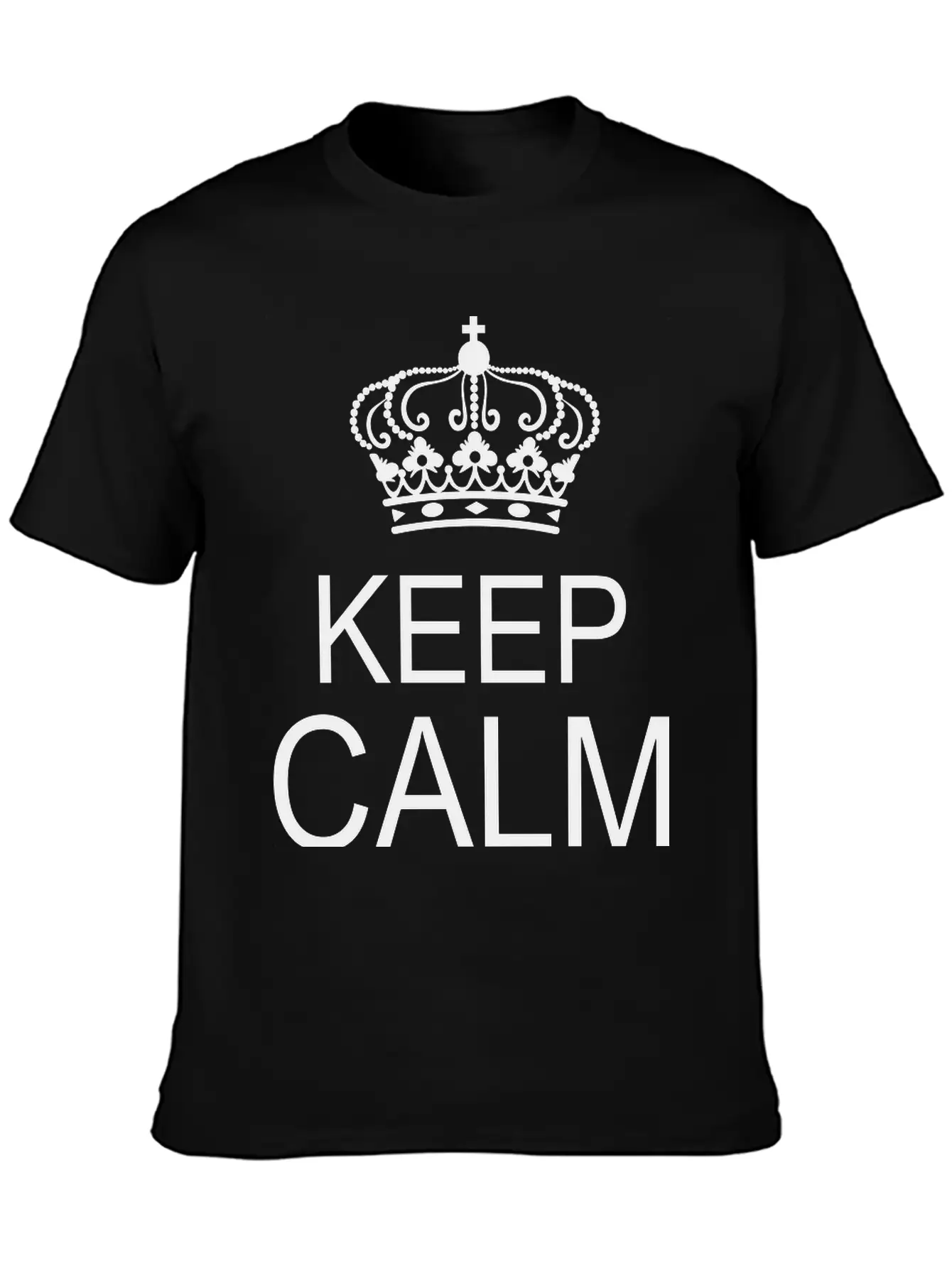 Keep Calm And Timeless Short Sleeve Tee – Comfy And Minimalist Design