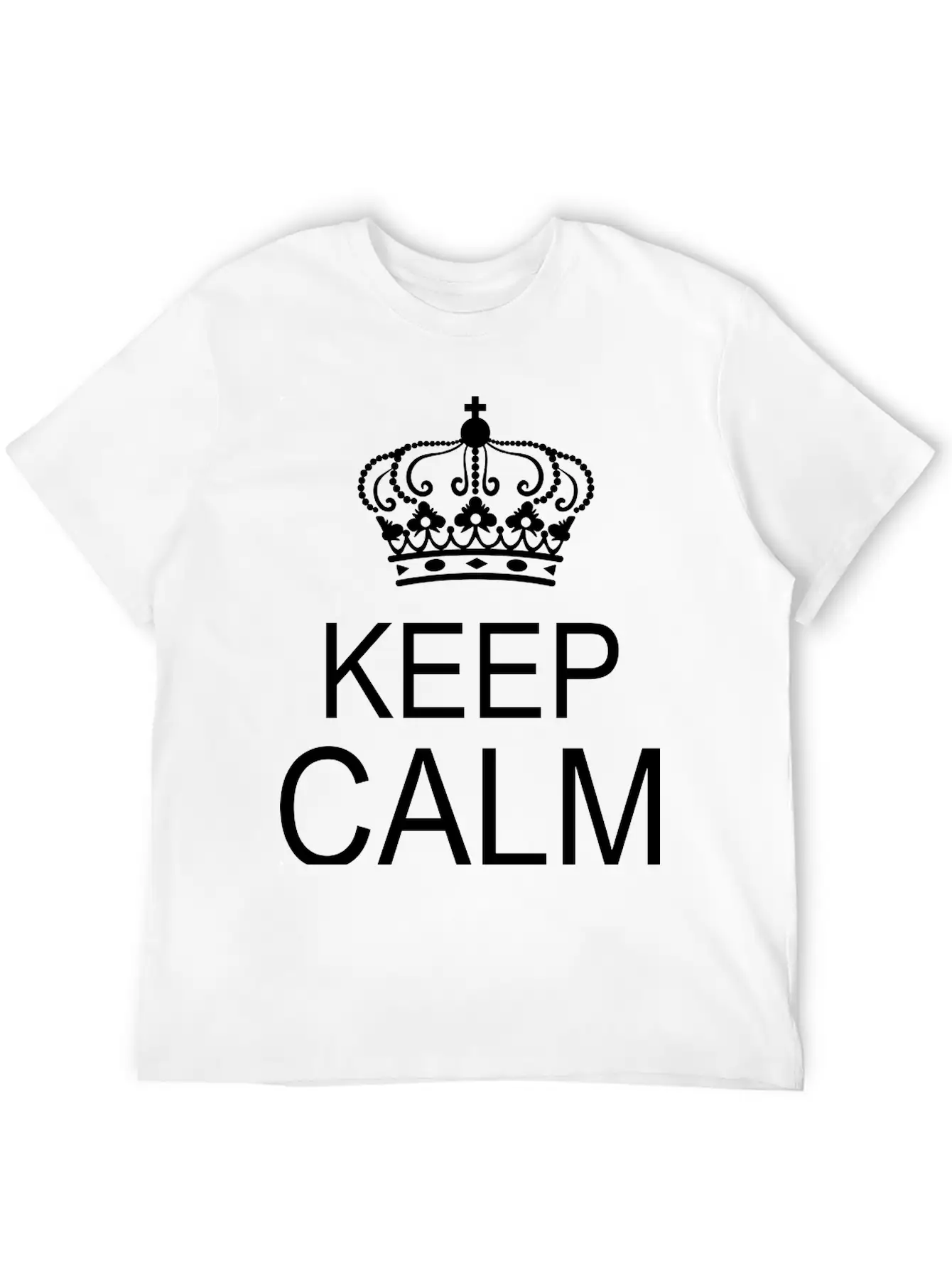 Keep Calm And Timeless Short Sleeve Tee – Comfy And Minimalist Design