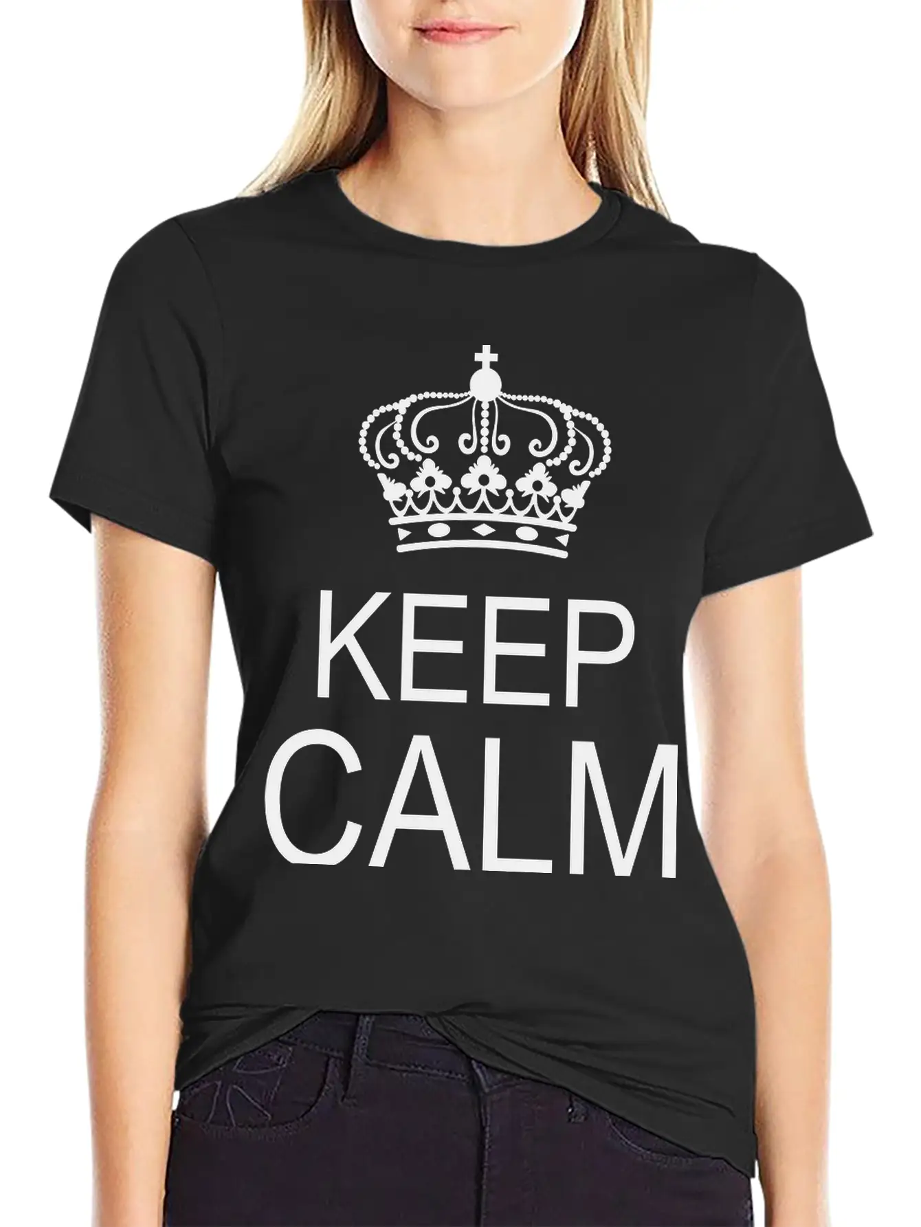 Keep Calm And Timeless Short Sleeve Tee – Comfy And Minimalist Design