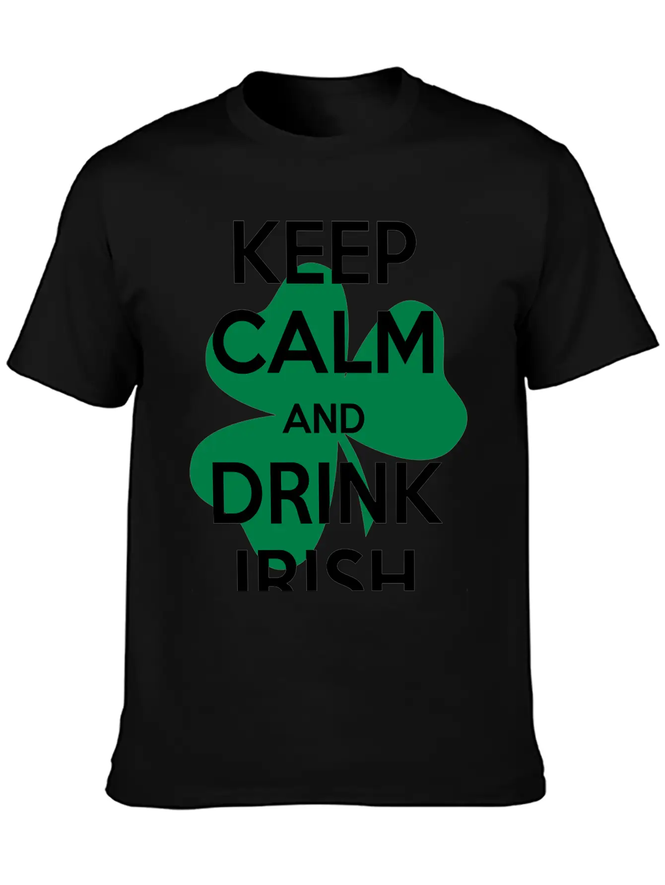 Keep Calm Irish Stylish Everyday T-Shirt – Unisex Basic Cotton Tee