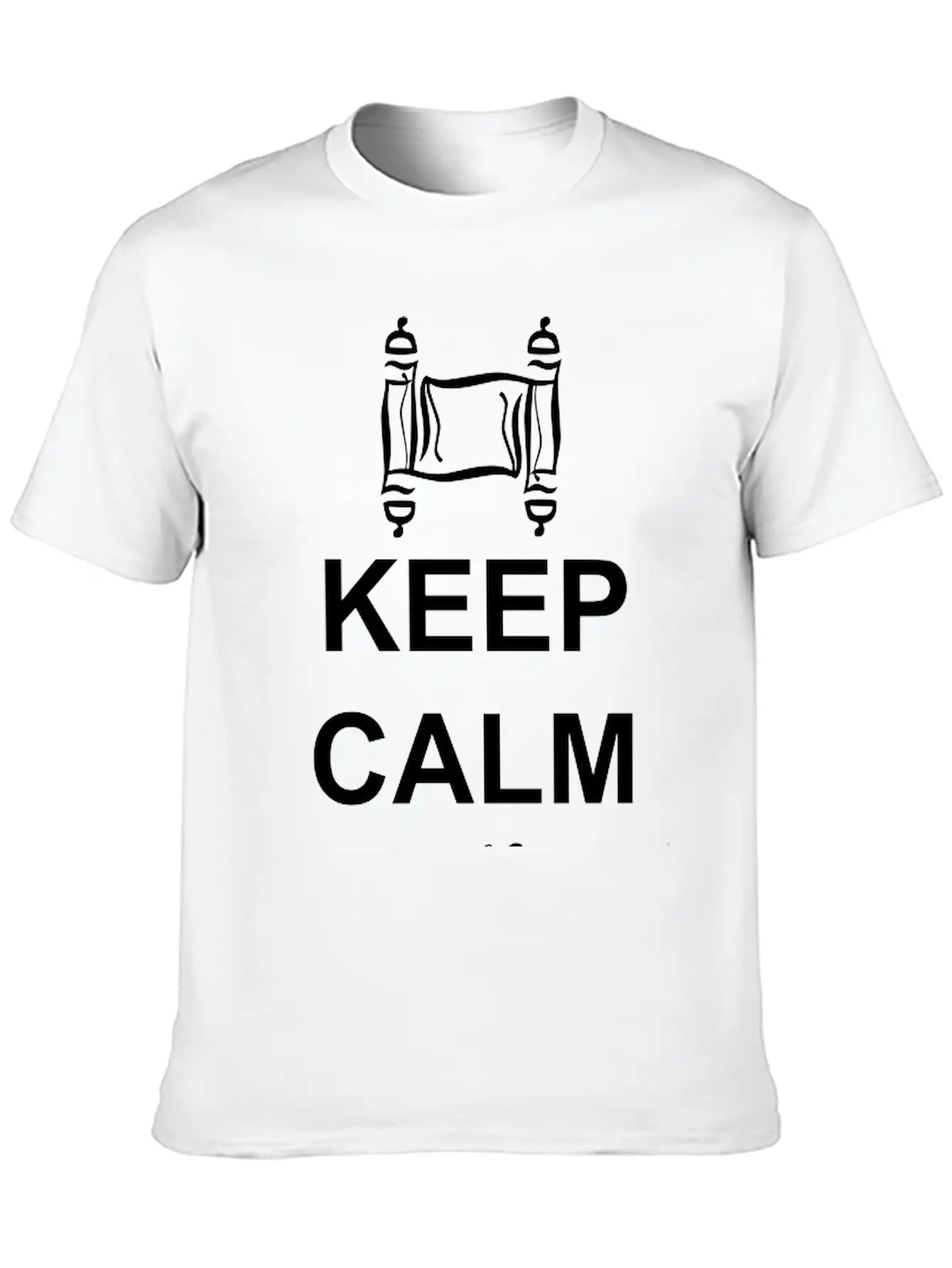 Keep Calm Obey Torah Stylish Everyday T-Shirt – Unisex Basic Cotton Tee