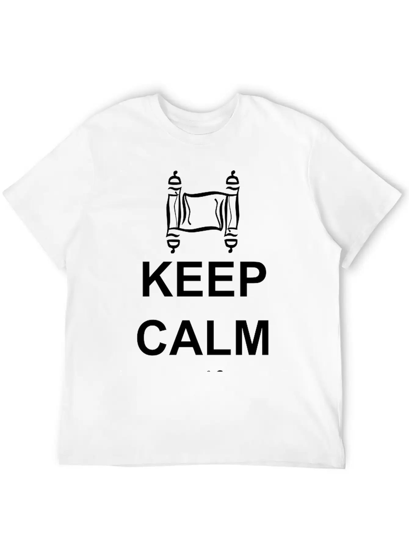 Keep Calm Obey Torah Stylish Everyday T-Shirt – Unisex Basic Cotton Tee