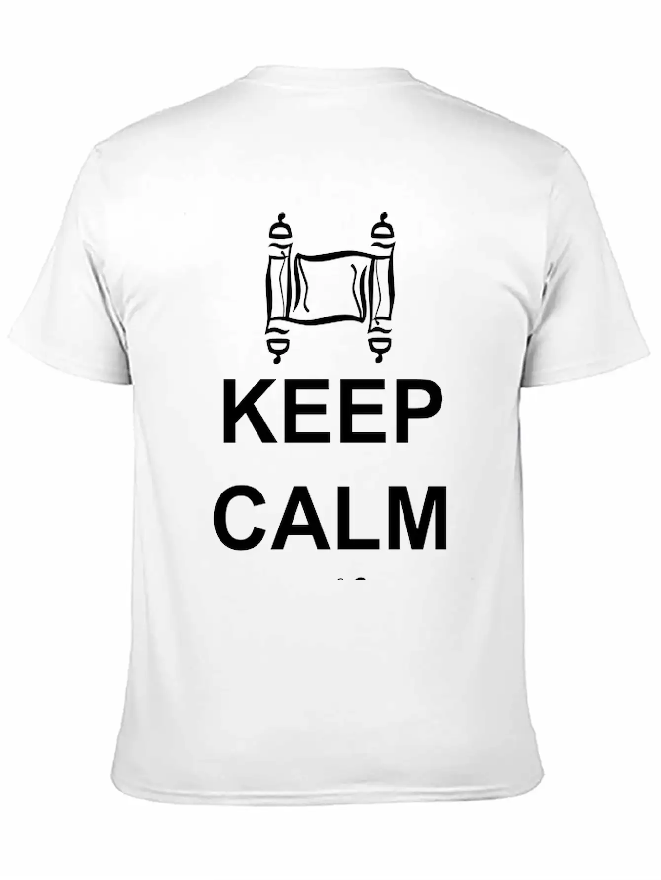 Keep Calm Obey Torah Stylish Everyday T-Shirt – Unisex Basic Cotton Tee