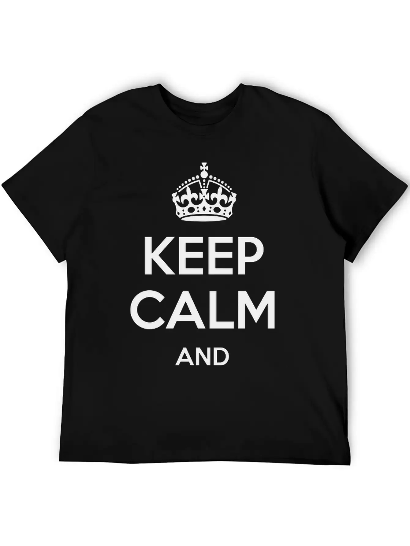 Keep Calm Party Hard Unisex Short Sleeve Soft Cotton T-Shirt – Casual Everyday Wear
