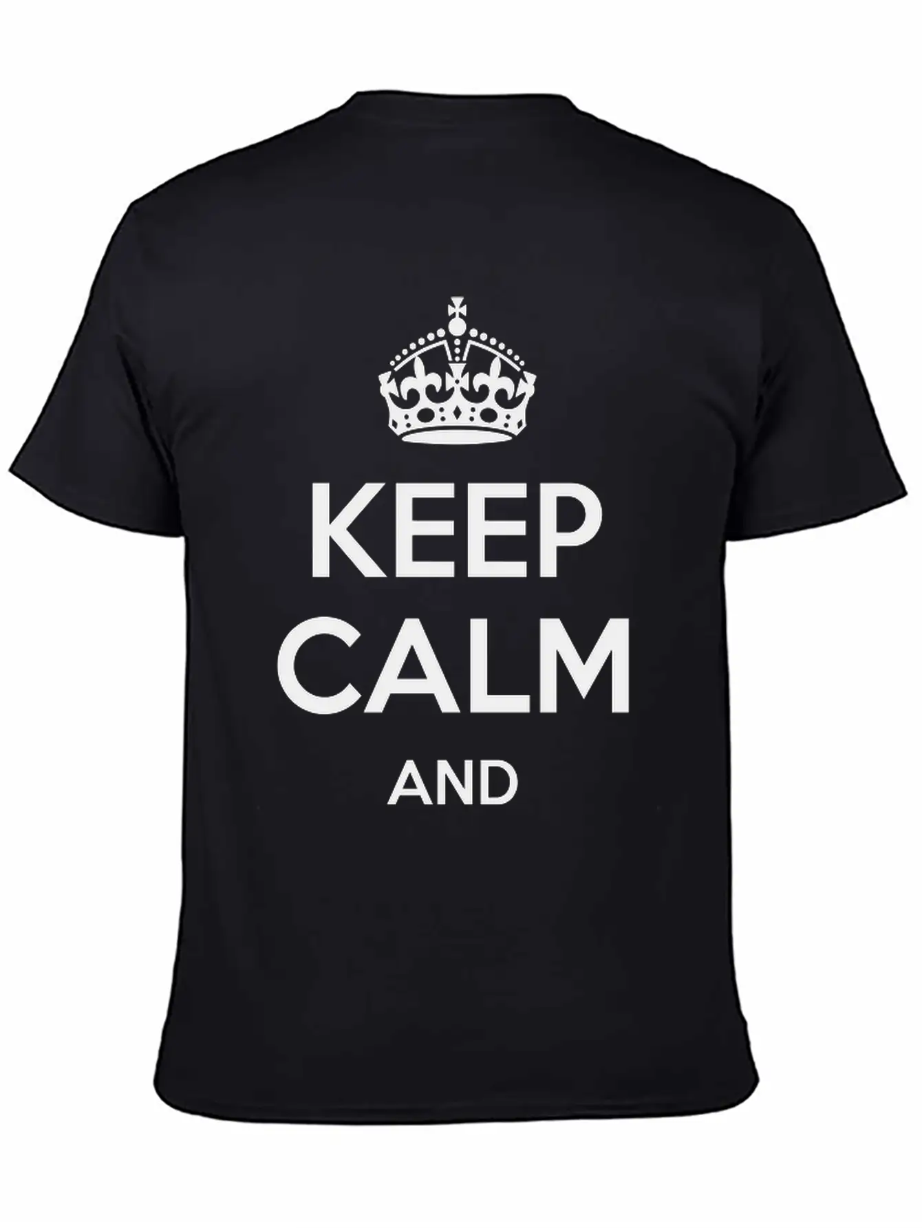 Keep Calm Party Hard Unisex Short Sleeve Soft Cotton T-Shirt – Casual Everyday Wear