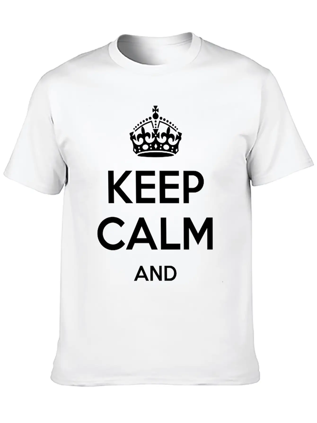 Keep Calm Party Hard Unisex Short Sleeve Soft Cotton T-Shirt – Casual Everyday Wear