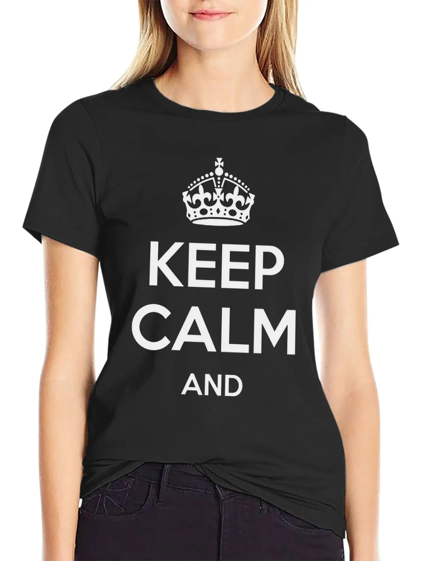Keep Calm Party Hard Unisex Short Sleeve Soft Cotton T-Shirt – Casual Everyday Wear