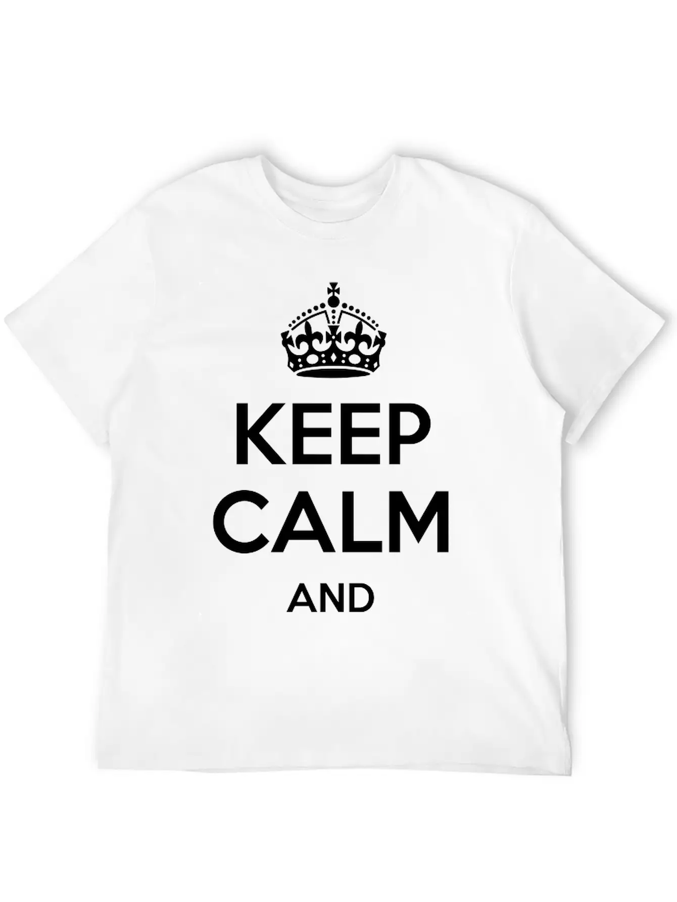 Keep Calm Party Hard Unisex Short Sleeve Soft Cotton T-Shirt – Casual Everyday Wear
