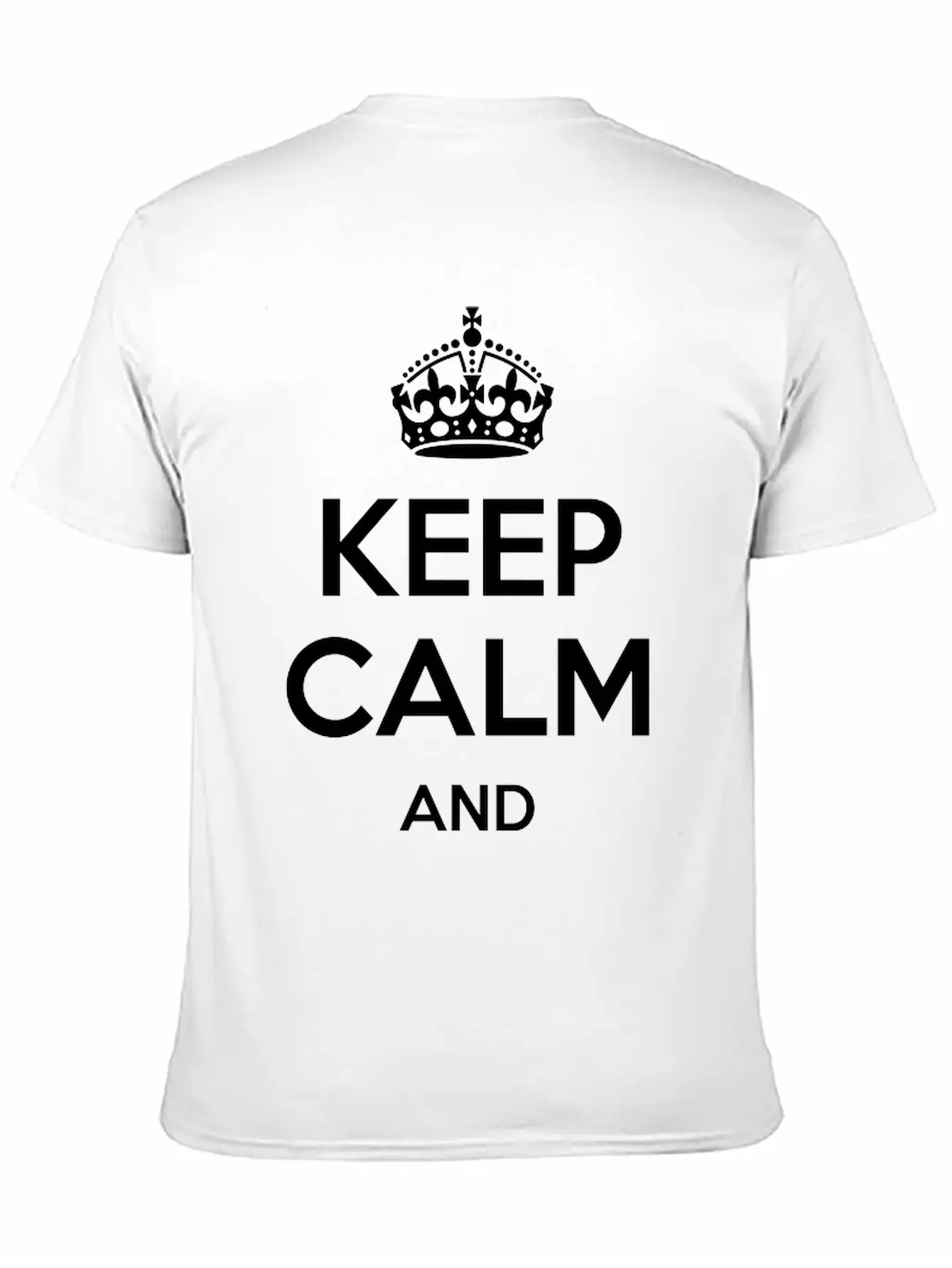 Keep Calm Party Hard Unisex Short Sleeve Soft Cotton T-Shirt – Casual Everyday Wear