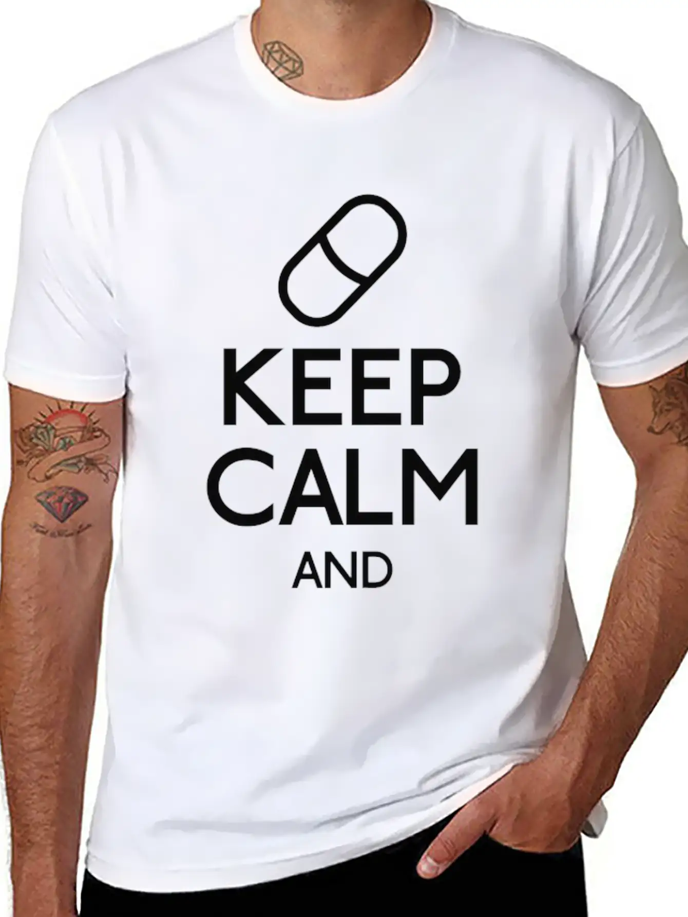 Keep Calm Soma Timeless Short Sleeve Tee – Comfy And Minimalist Design