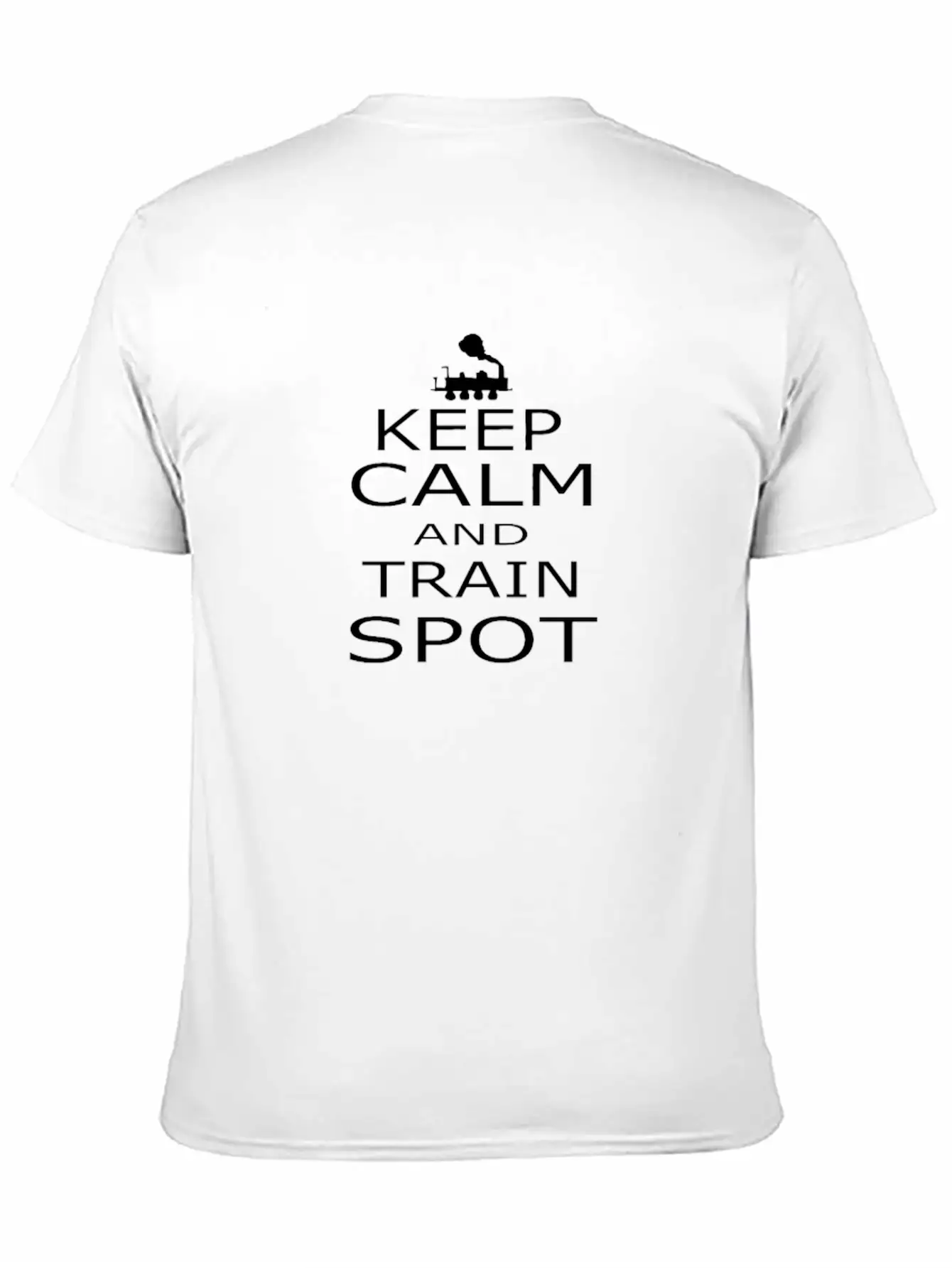 Keep Calm Train Timeless Short Sleeve Tee – Comfy And Minimalist Design