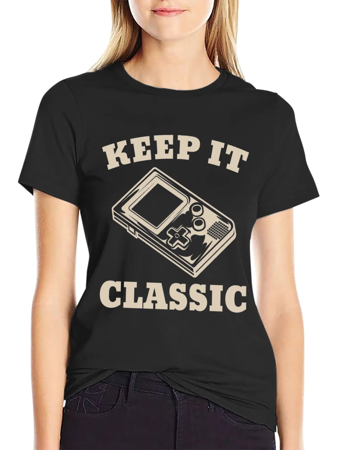 Keep It Classic Comfortable Minimalist Graphic Tee – Summer Style Essential