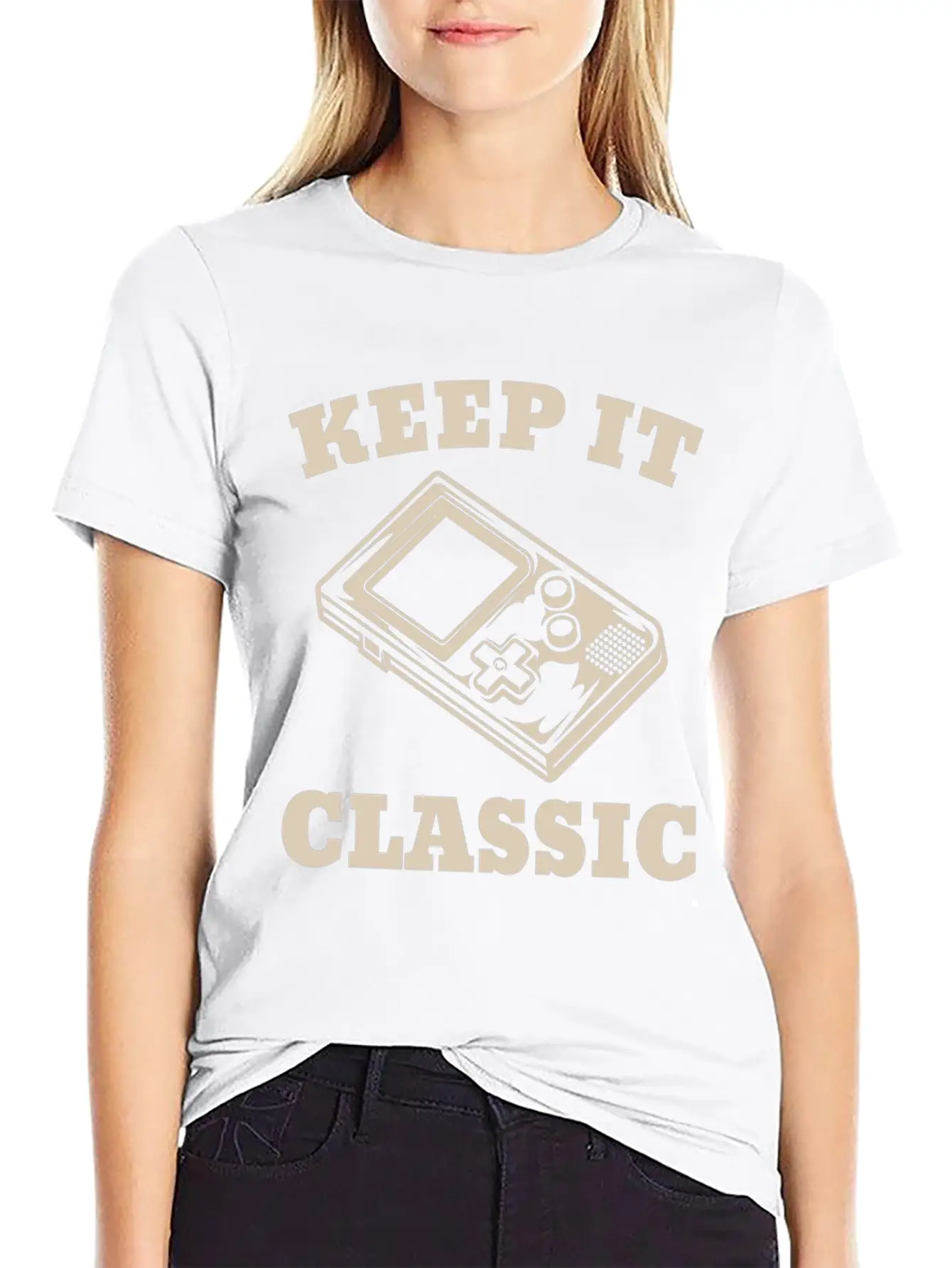 Keep It Classic Comfortable Minimalist Graphic Tee – Summer Style Essential