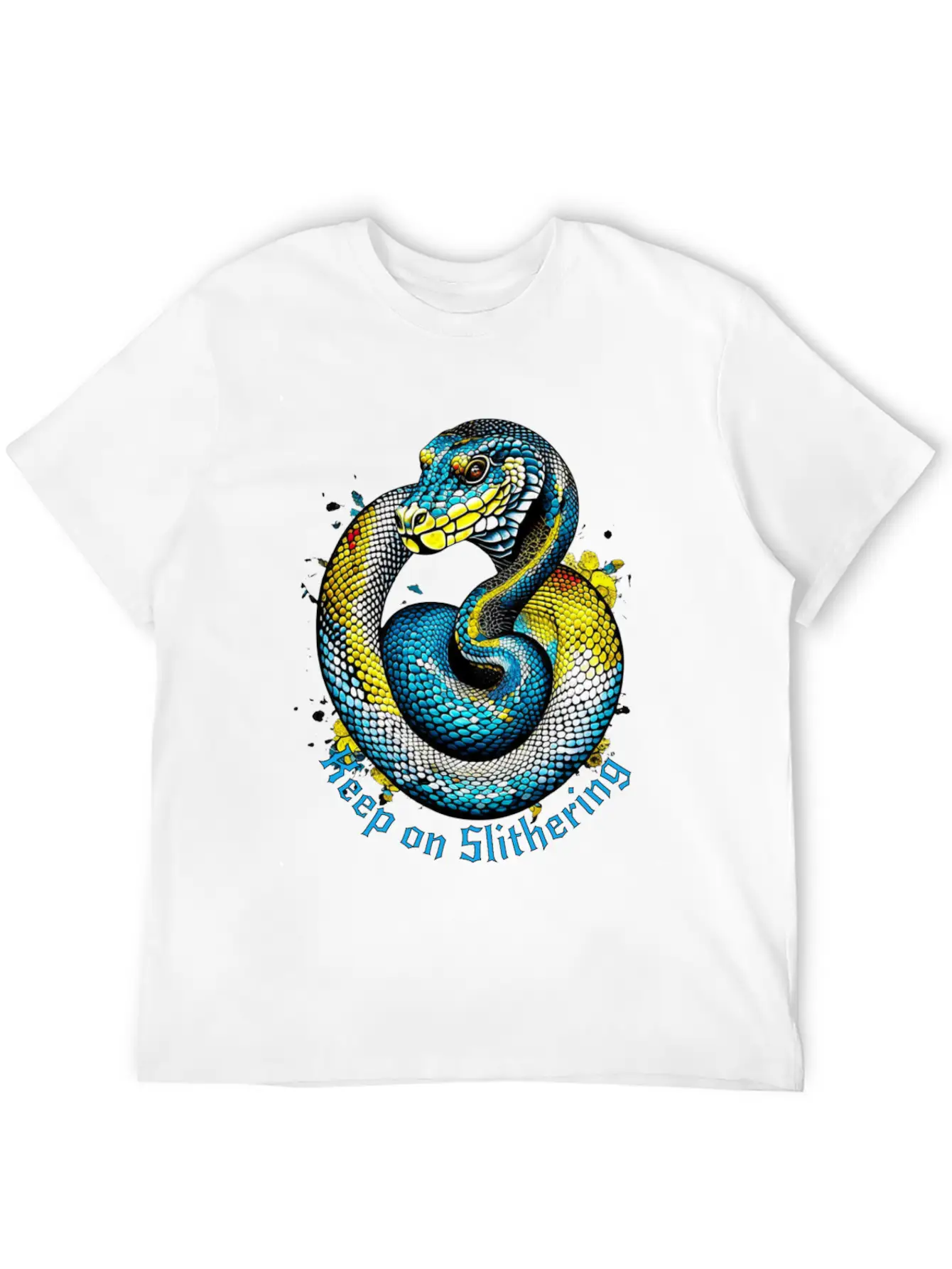 Keep On Slithering Stylish Everyday T-Shirt – Unisex Basic Cotton Tee