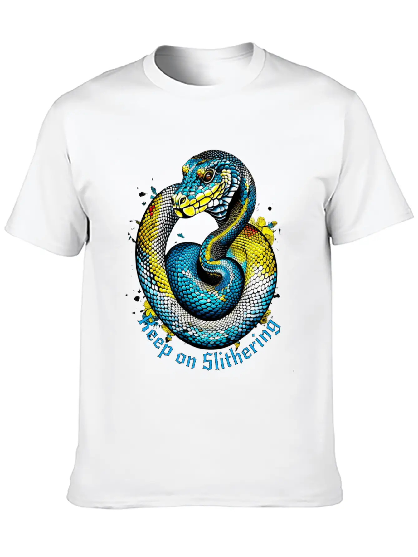 Keep On Slithering Stylish Everyday T-Shirt – Unisex Basic Cotton Tee