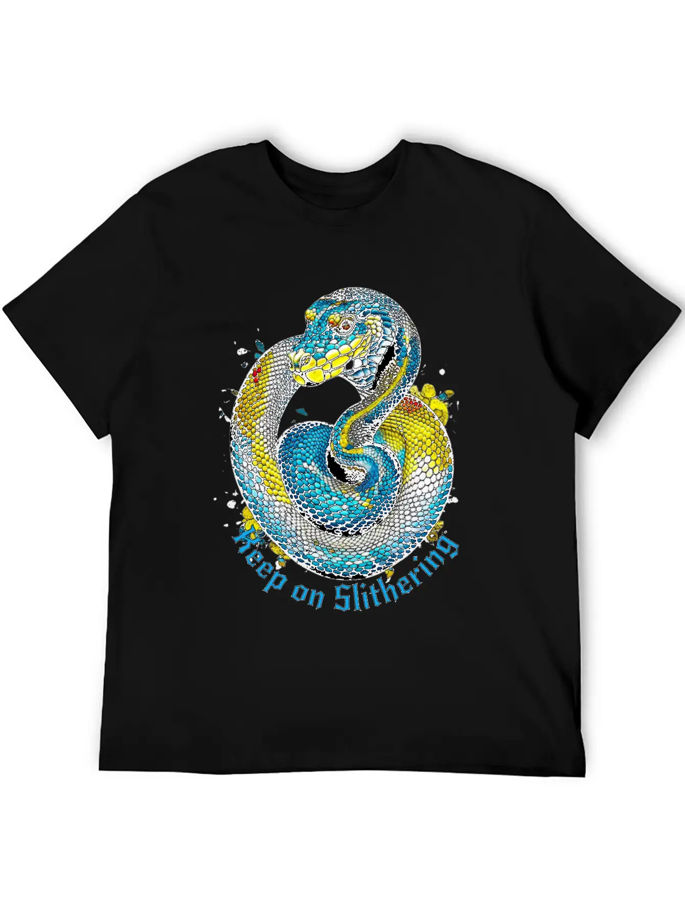 Keep On Slithering Stylish Everyday T-Shirt – Unisex Basic Cotton Tee