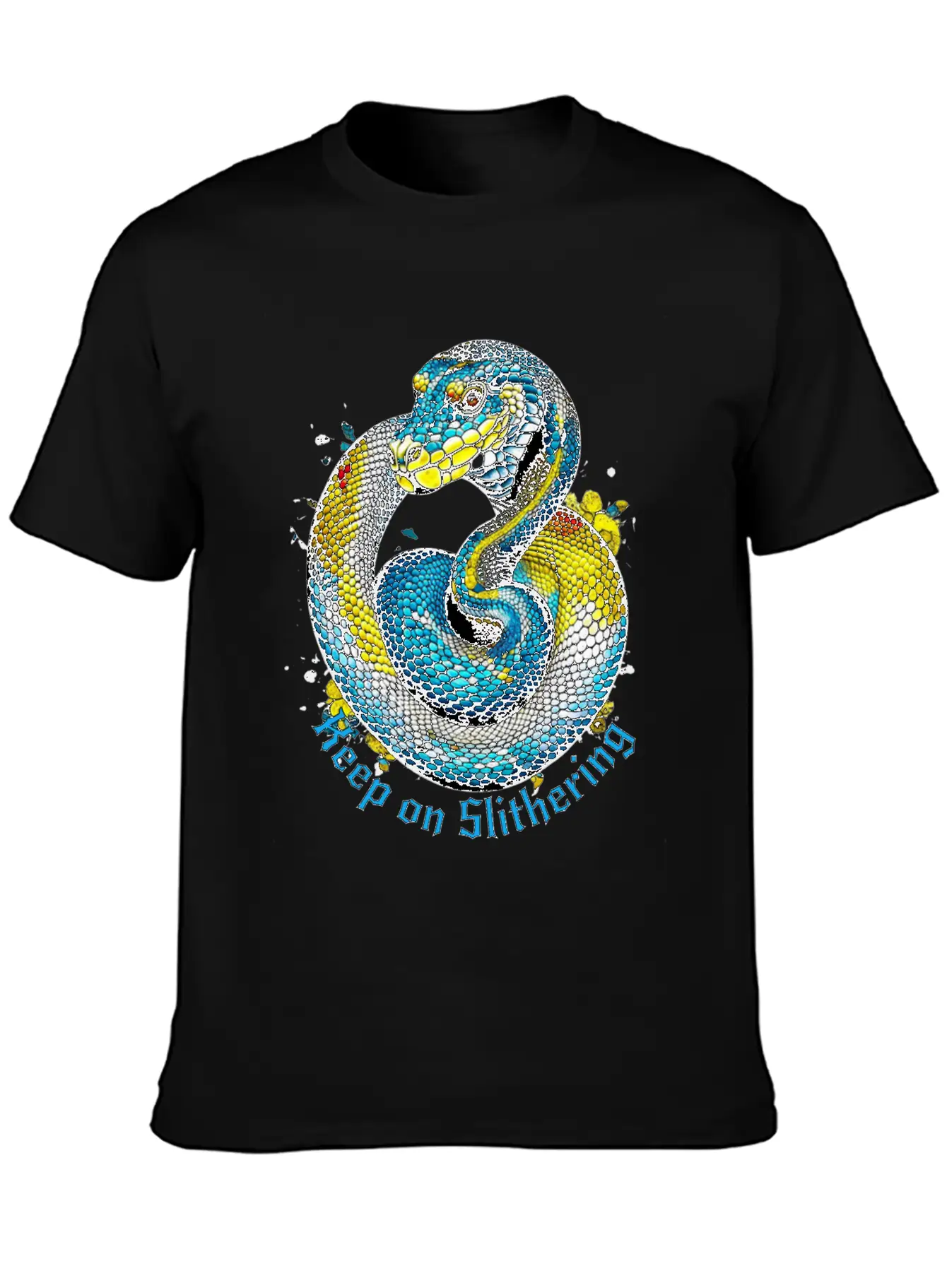 Keep On Slithering Stylish Everyday T-Shirt – Unisex Basic Cotton Tee
