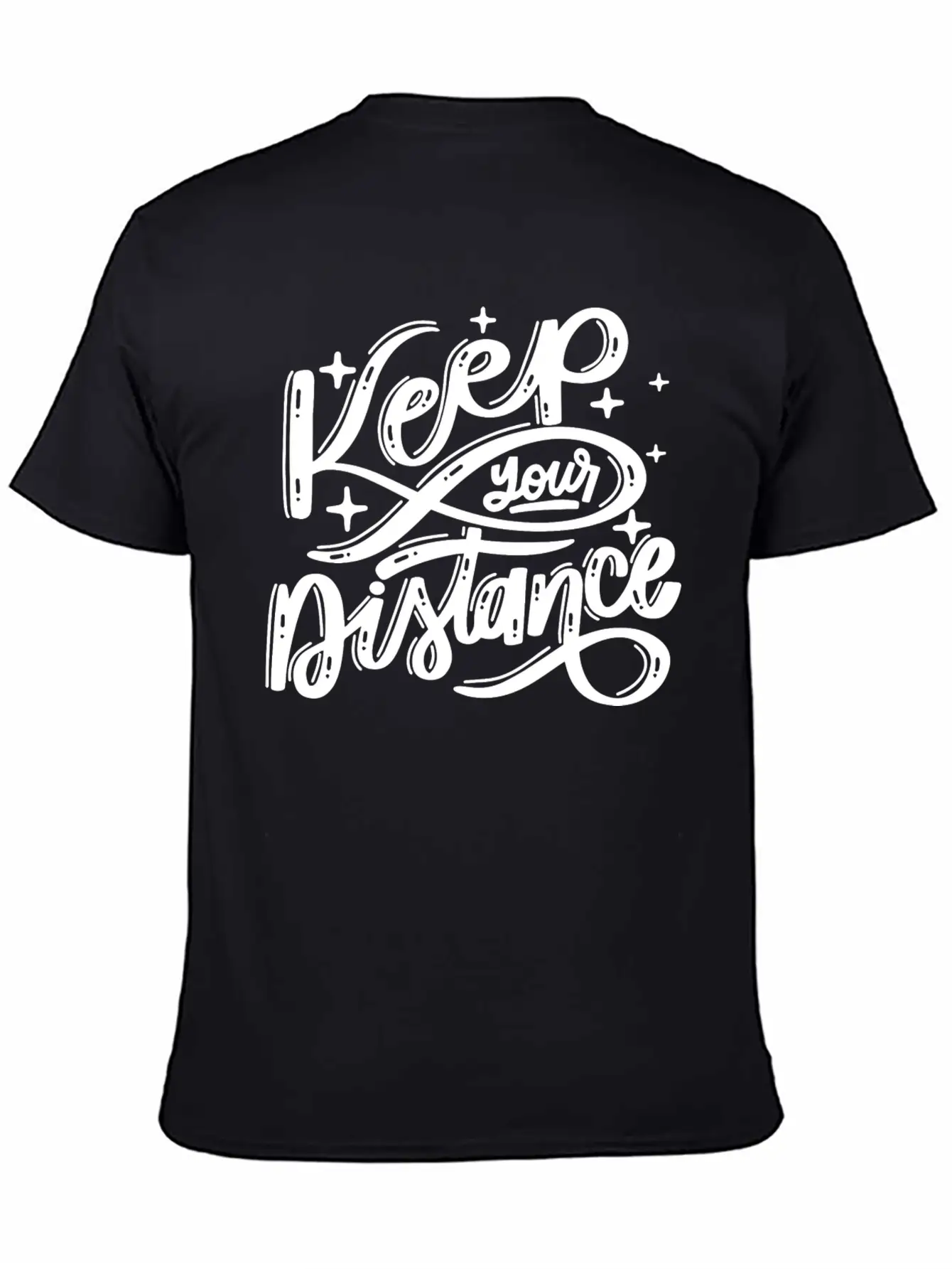 Keep Your Distance Timeless Short Sleeve Tee – Comfy And Minimalist Design