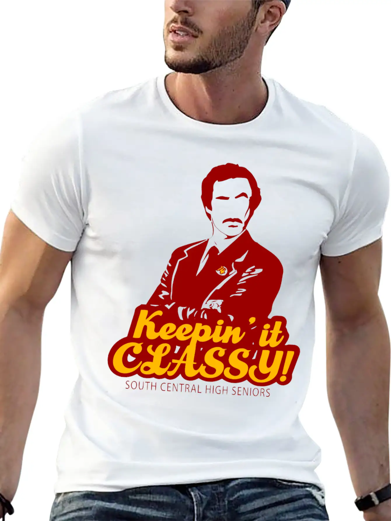 Keepin It CLASSY South Central High Seniors Comfortable Minimalist Graphic Tee – Summer Style Essential