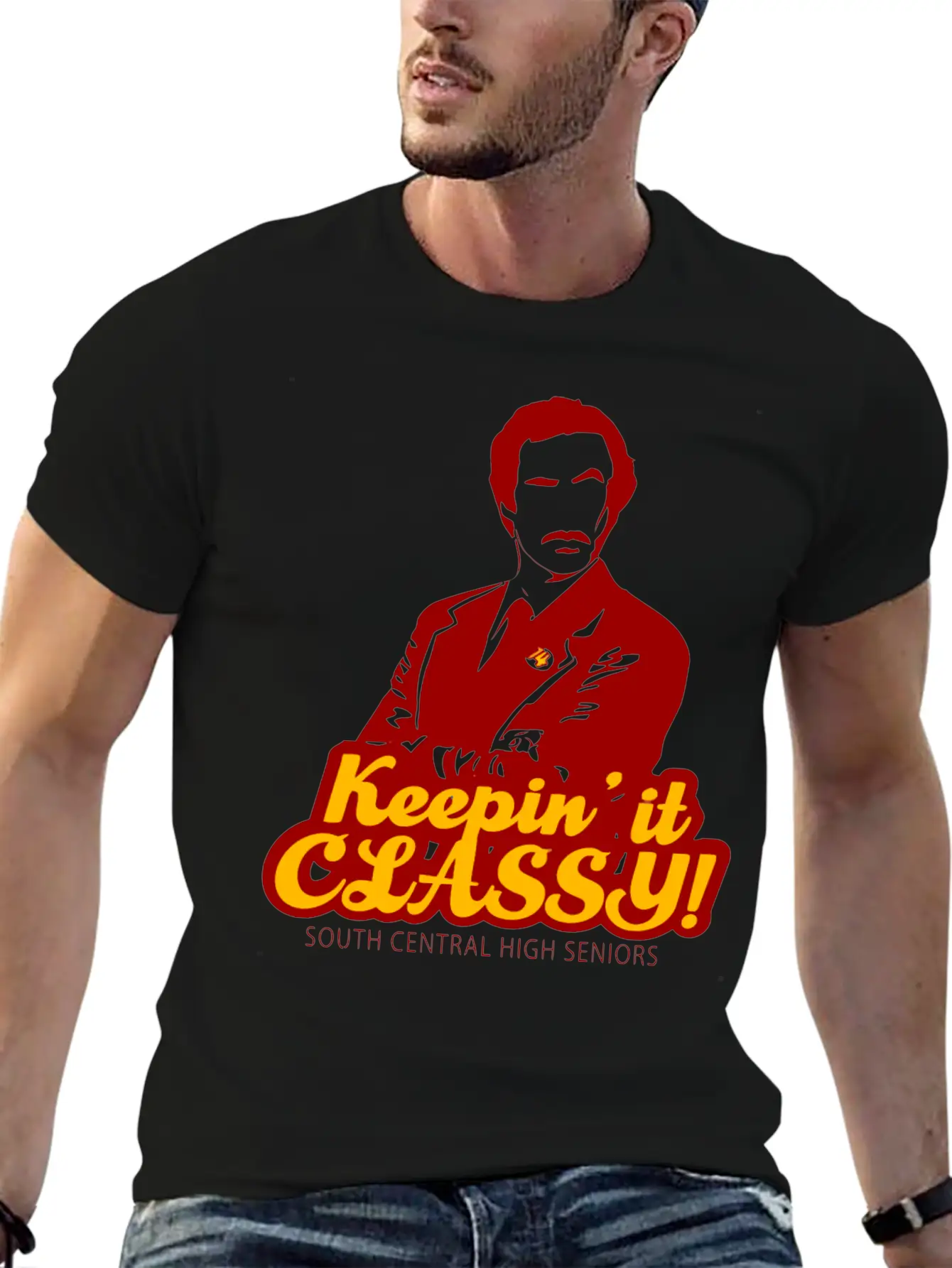 Keepin It CLASSY South Central High Seniors Comfortable Minimalist Graphic Tee – Summer Style Essential