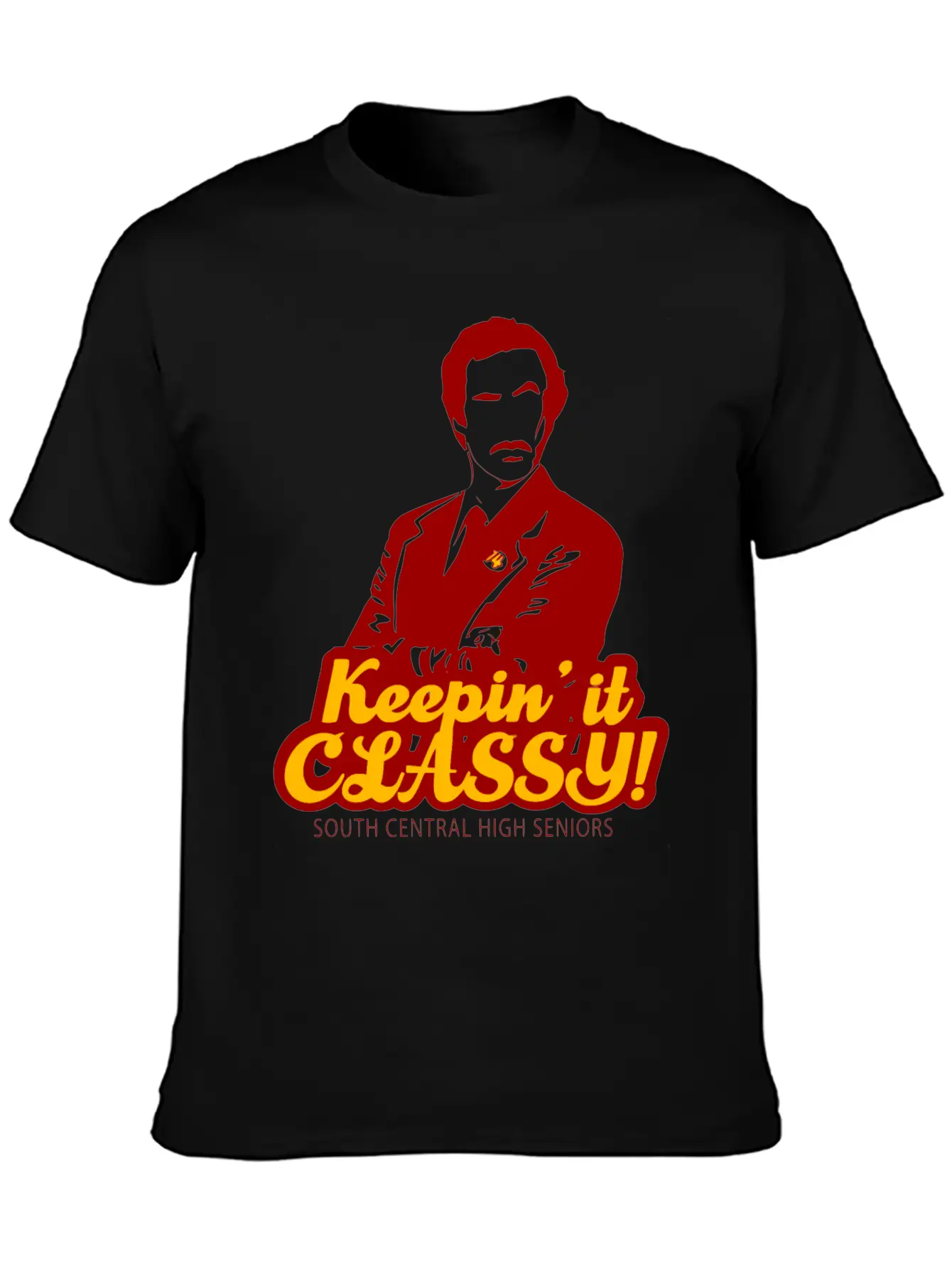 Keepin It CLASSY South Central High Seniors Comfortable Minimalist Graphic Tee – Summer Style Essential