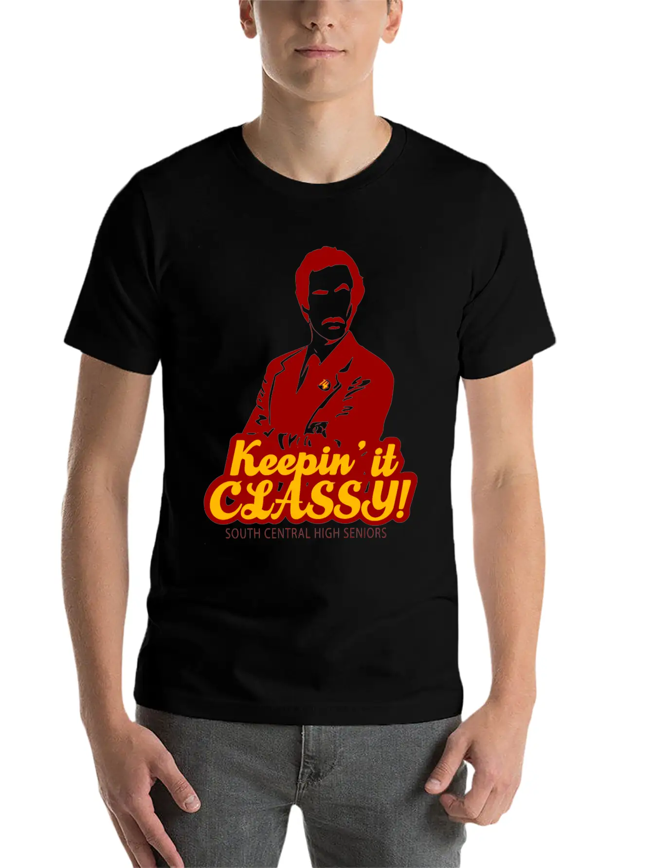 Keepin It CLASSY South Central High Seniors Comfortable Minimalist Graphic Tee – Summer Style Essential