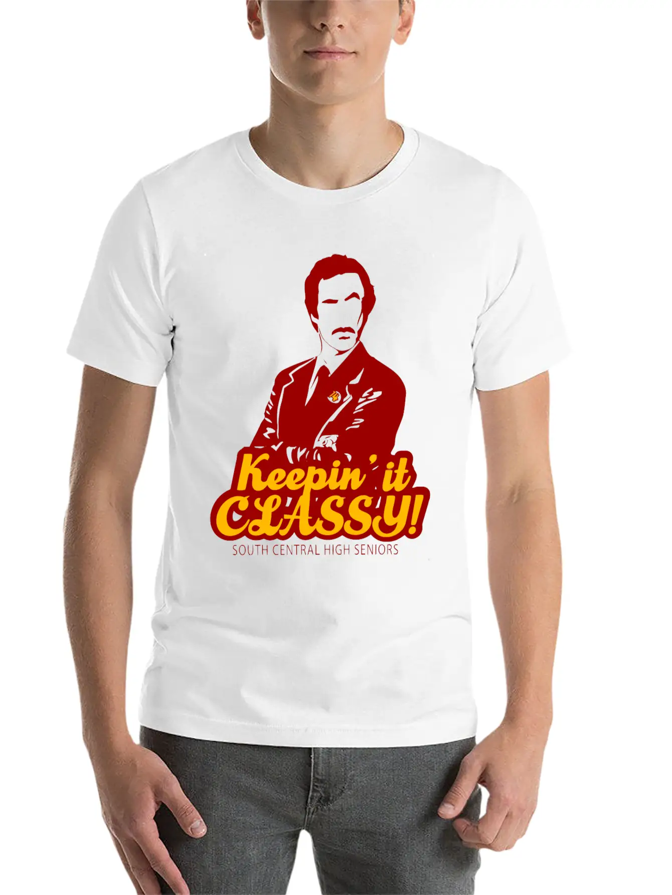 Keepin It CLASSY South Central High Seniors Comfortable Minimalist Graphic Tee – Summer Style Essential