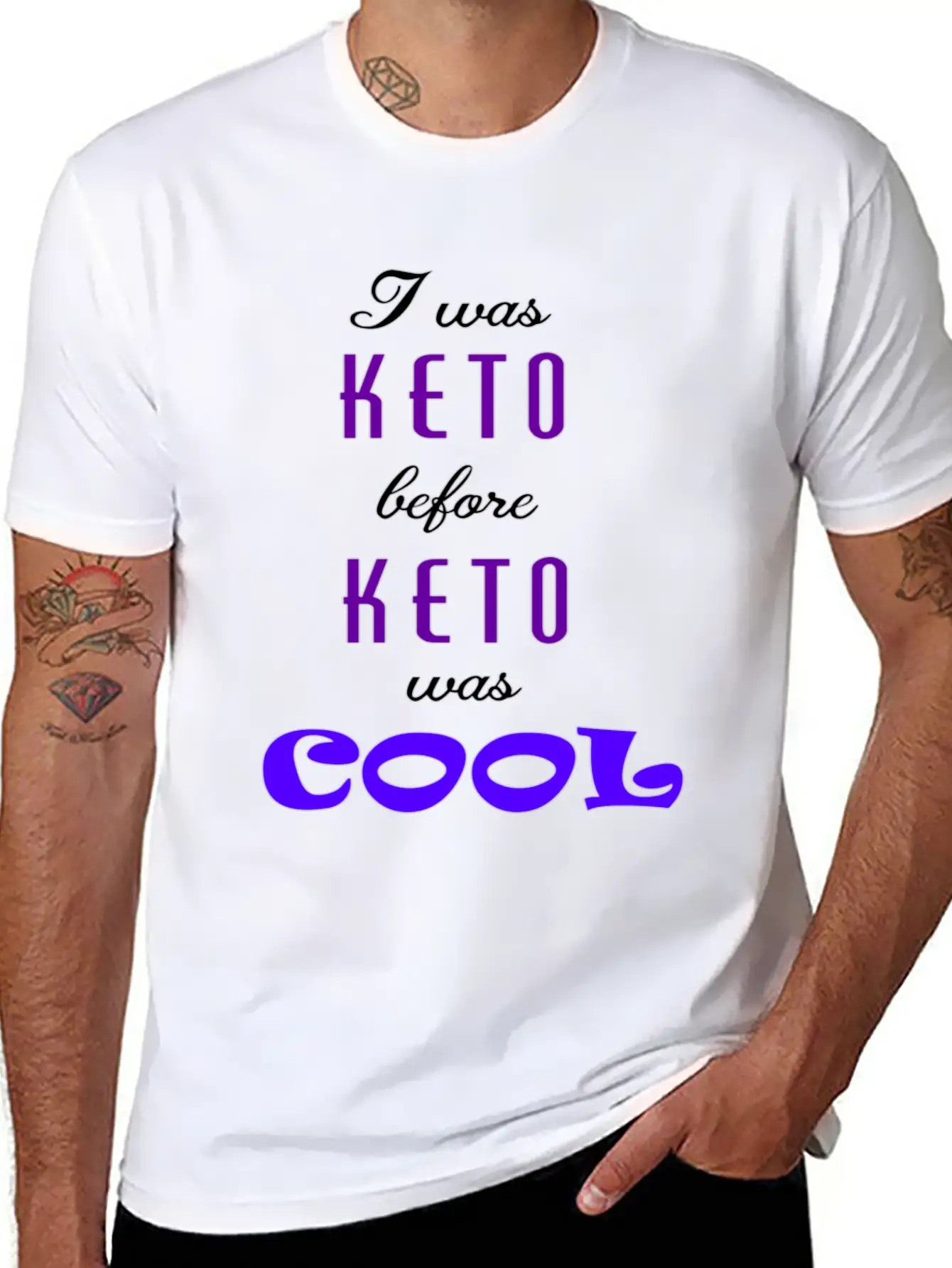 Keto Cool Timeless Short Sleeve Tee – Comfy And Minimalist Design