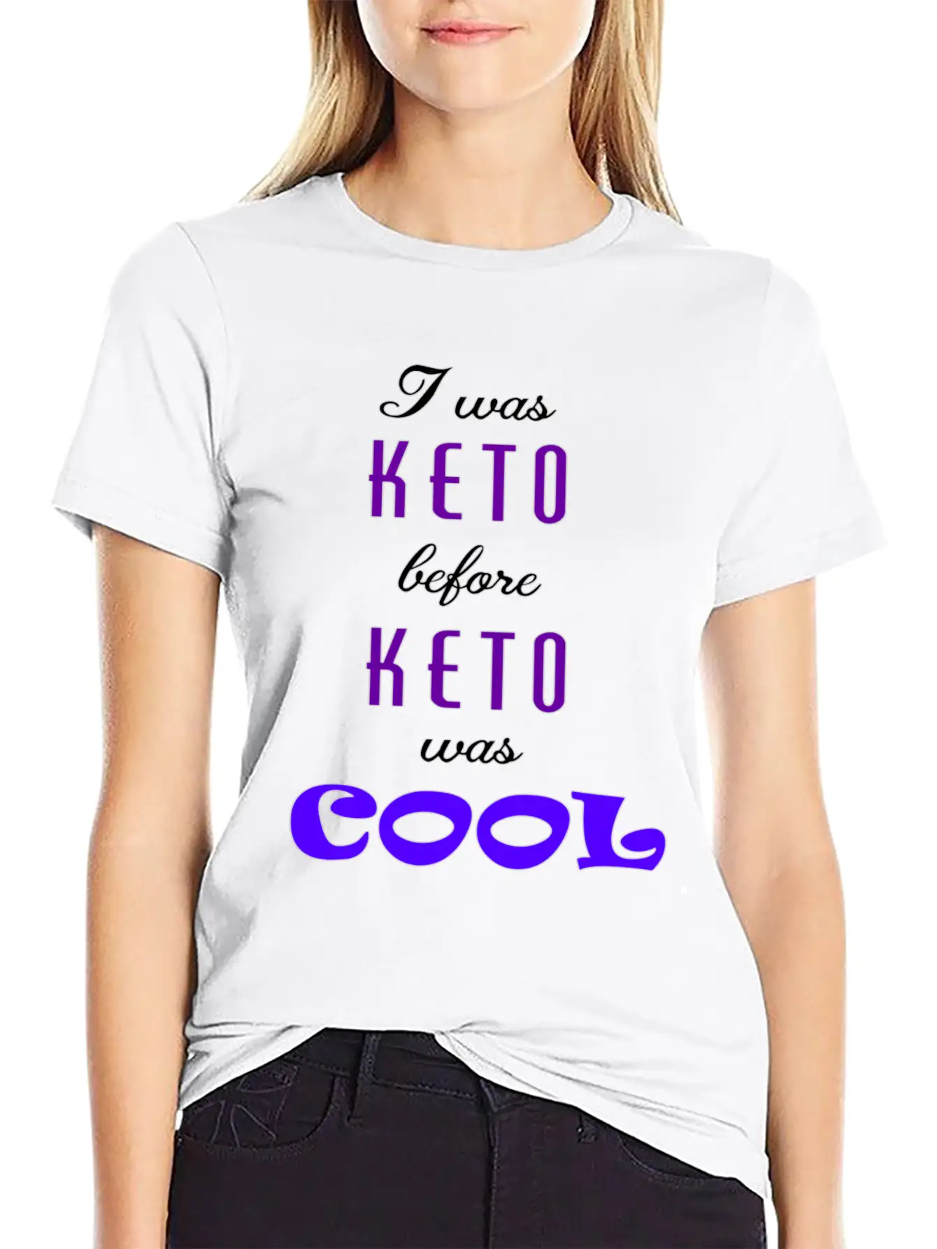 Keto Cool Timeless Short Sleeve Tee – Comfy And Minimalist Design