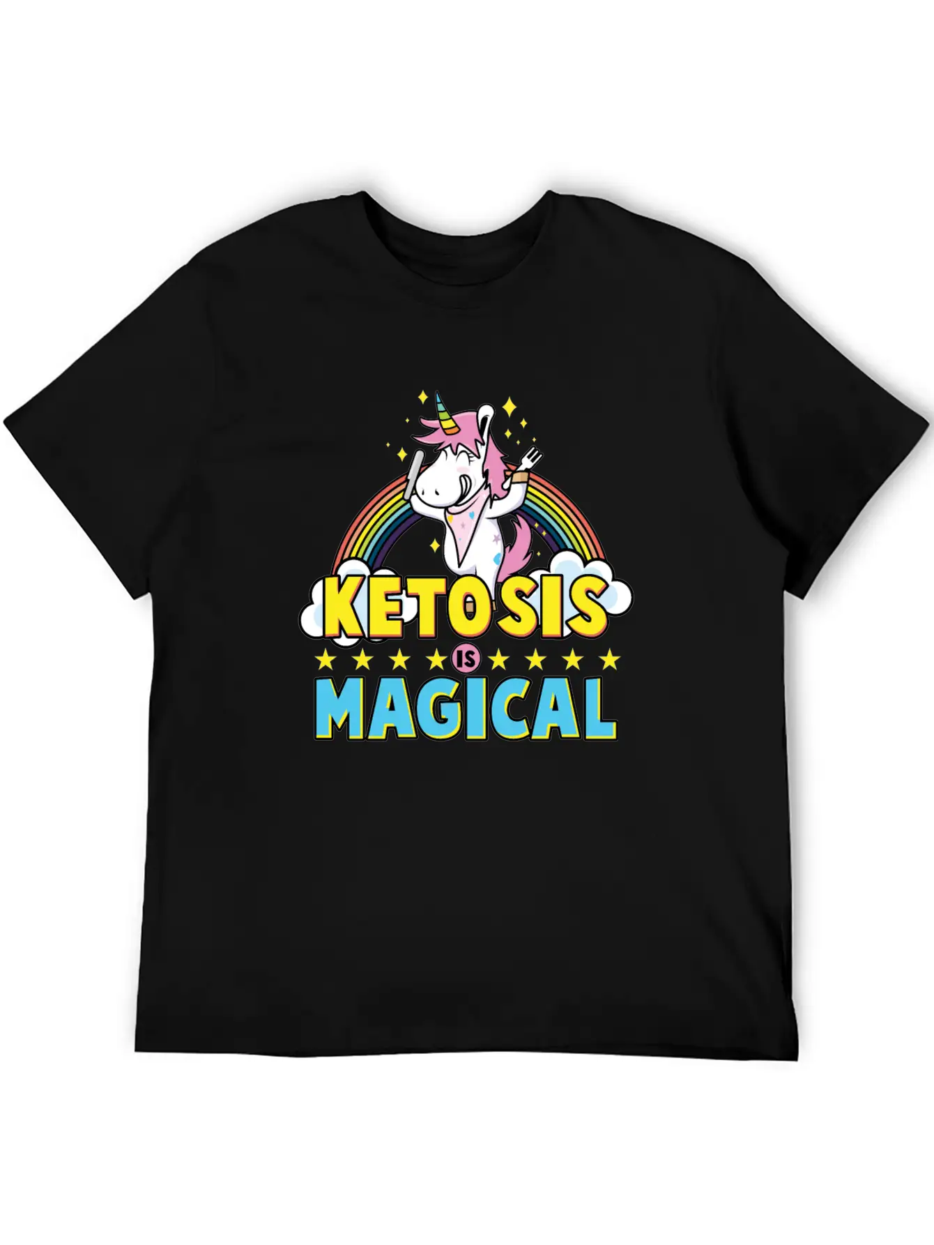 Keto Diet Ketosis Is Magical Stylish Everyday T-Shirt – Unisex Basic Cotton Tee
