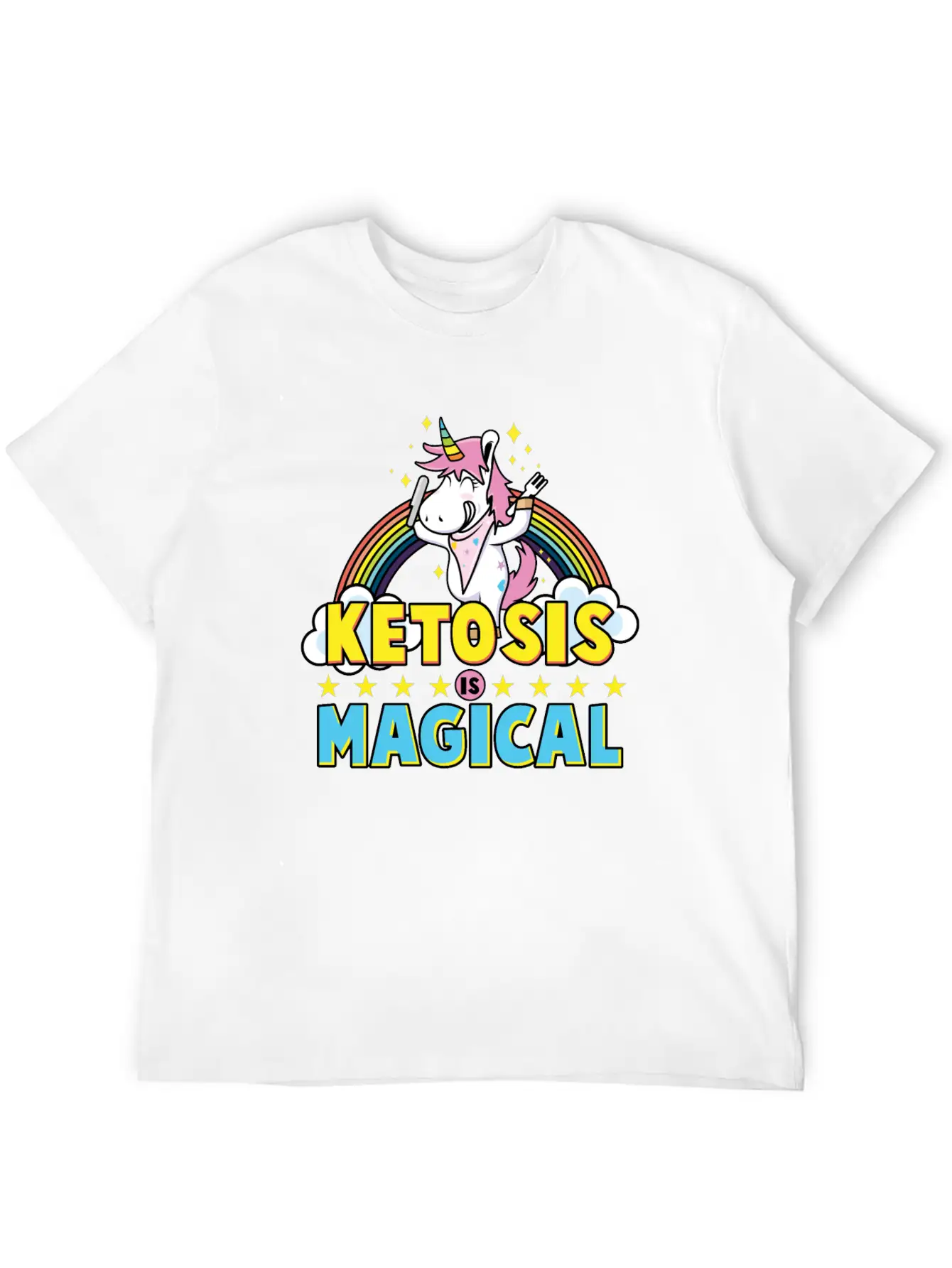 Keto Diet Ketosis Is Magical Stylish Everyday T-Shirt – Unisex Basic Cotton Tee