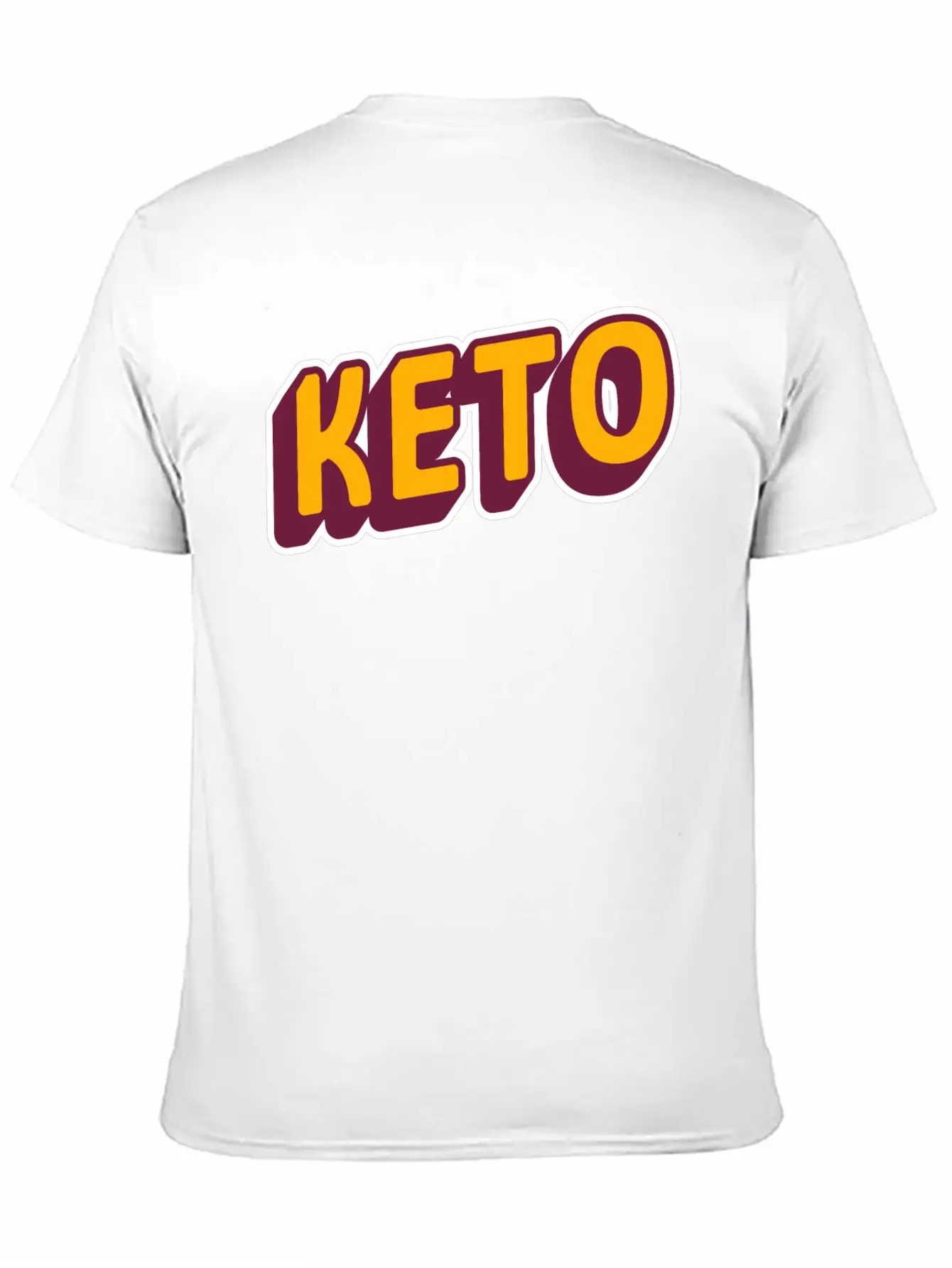 Keto Diet | Workout Shirt | Retro Design Timeless Short Sleeve Tee – Comfy And Minimalist Design